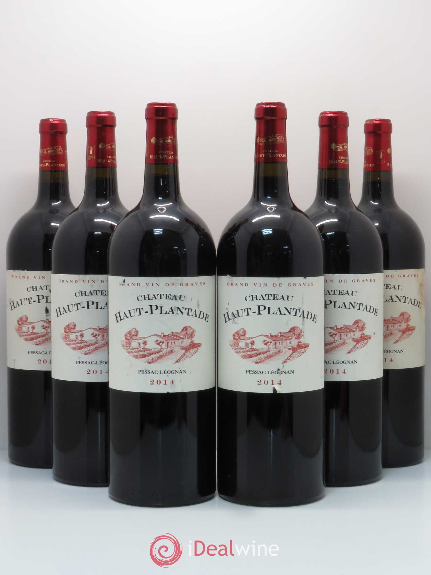 Pessac-Léognan Château Haut Plantade 2014 - Posten von 6 Magnum - 0