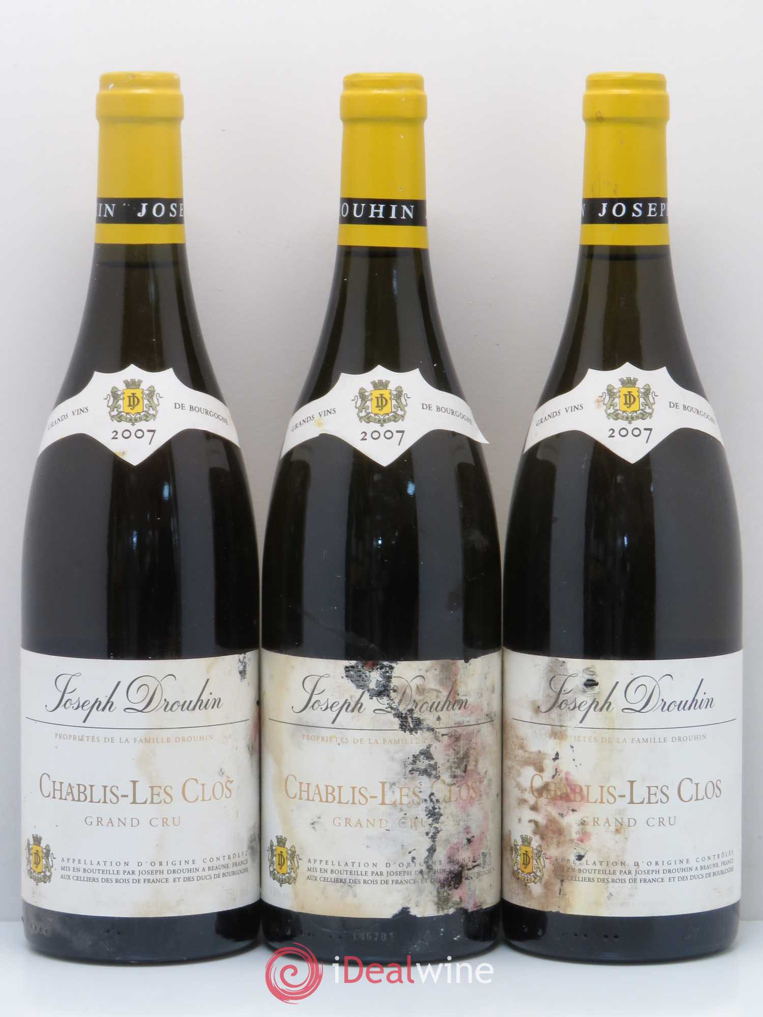 Chablis Grand Cru Les Clos Domaine Joseph Drouhin 2007 - Posten von 6 Flaschen - 2