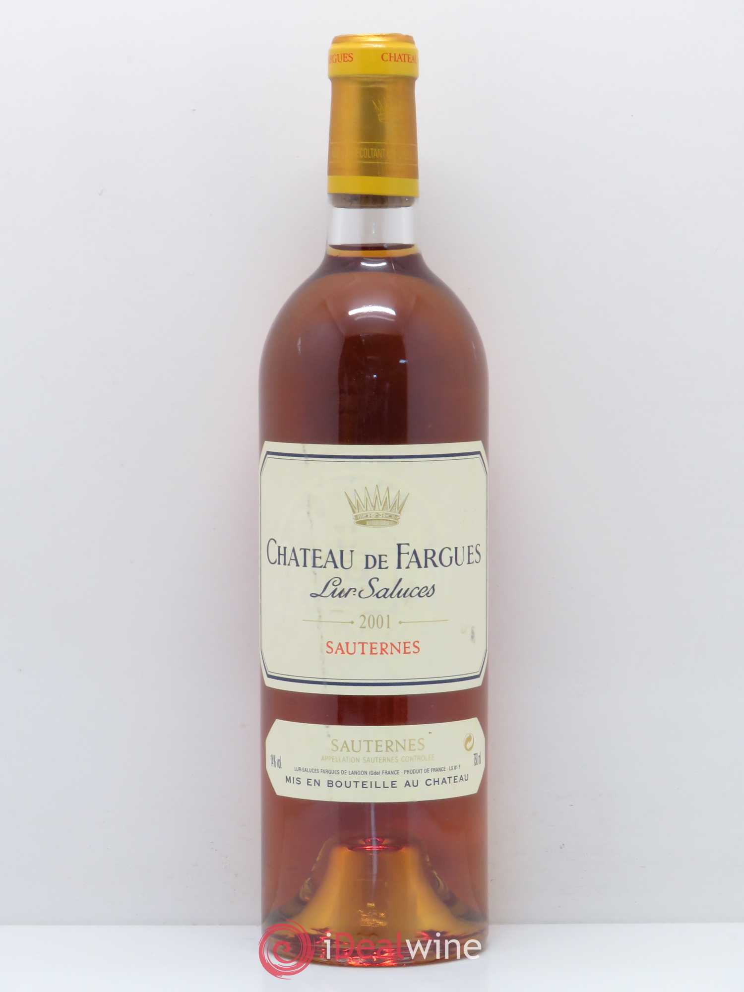 Château de Fargues 2001 - Posten von 1 Flasche - 0