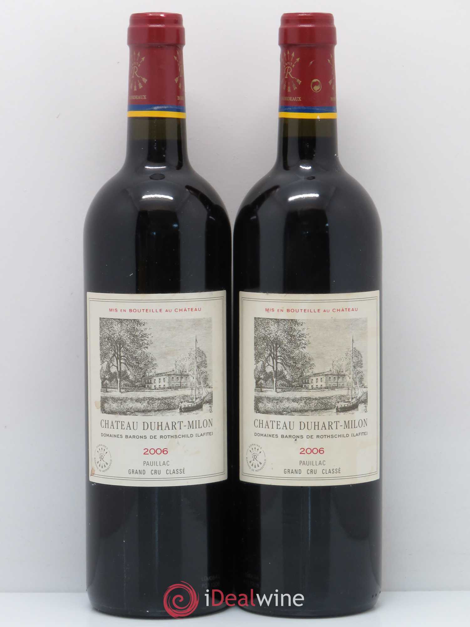 Château Duhart-Milon 4ème Grand Cru Classé 2006 - Lot de 2 bouteilles - 0