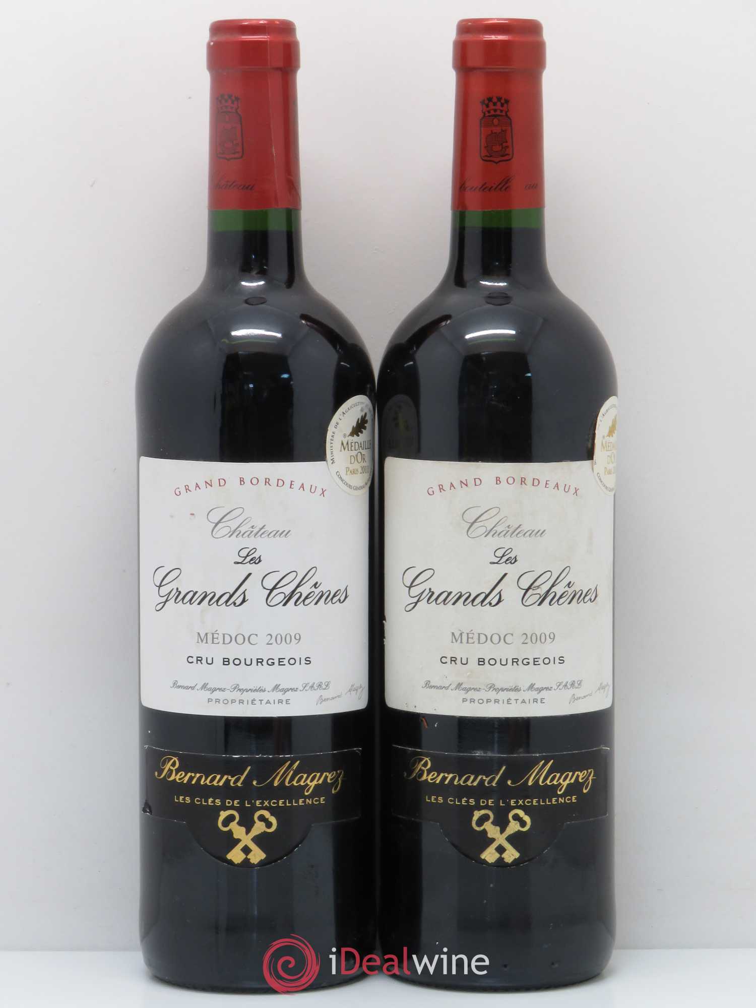 Médoc Château Les Grands Chênes 2009 - Posten von 2 Flaschen - 0