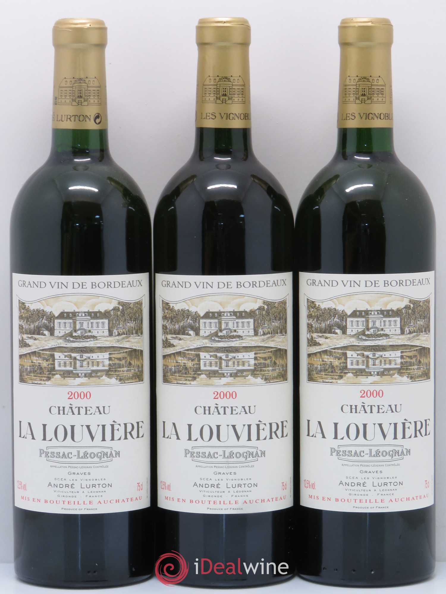 Château la Louvière 2000 - Lot de 12 bouteilles - 4