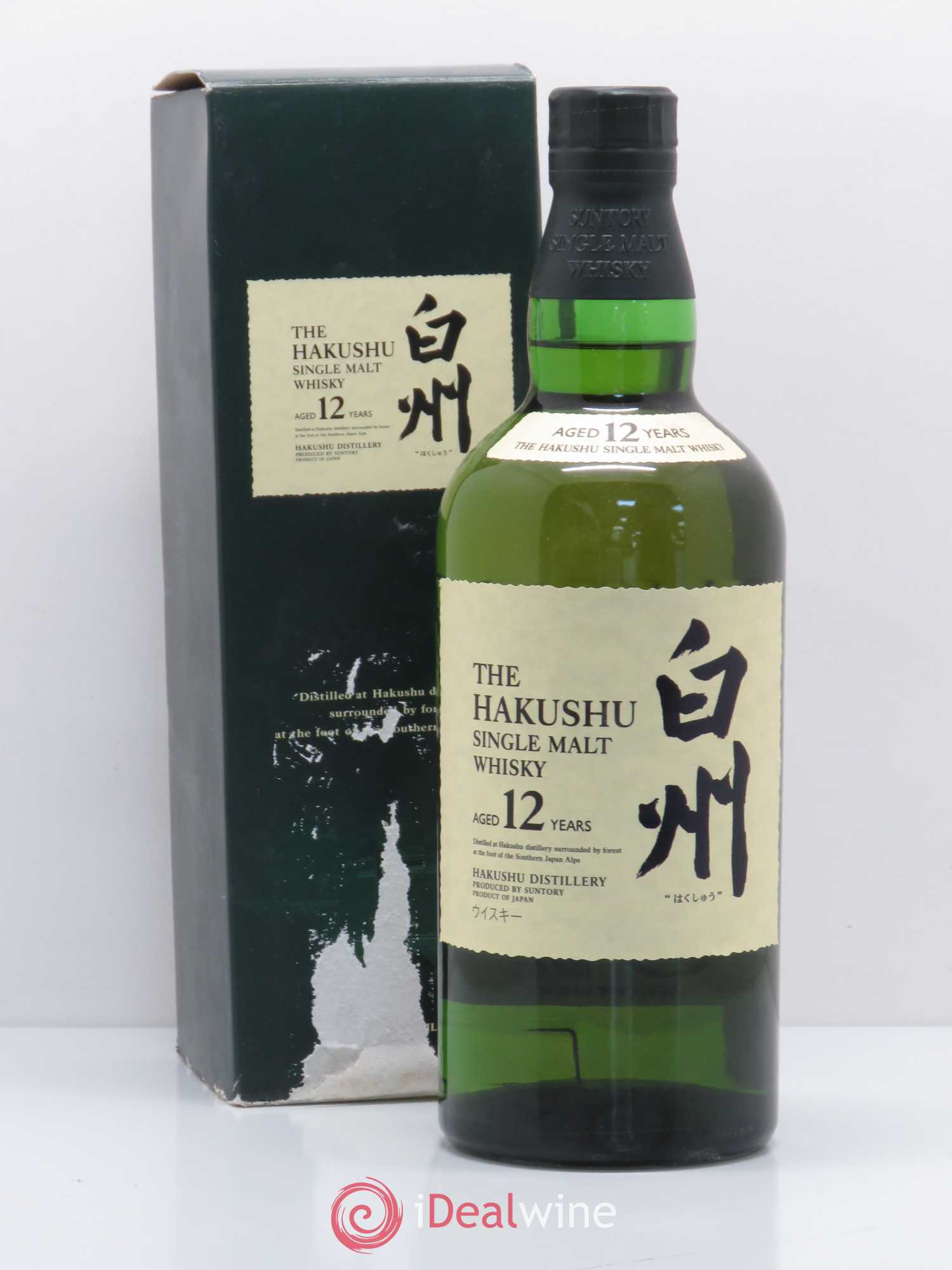 Whisky The Hakushu Single Malt 12 years - Lot de 1 bouteille - 1