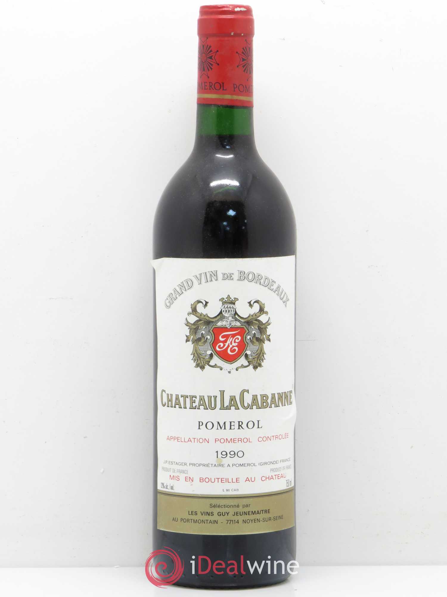Château la Cabanne 1990 - Lot de 1 bouteille - 0