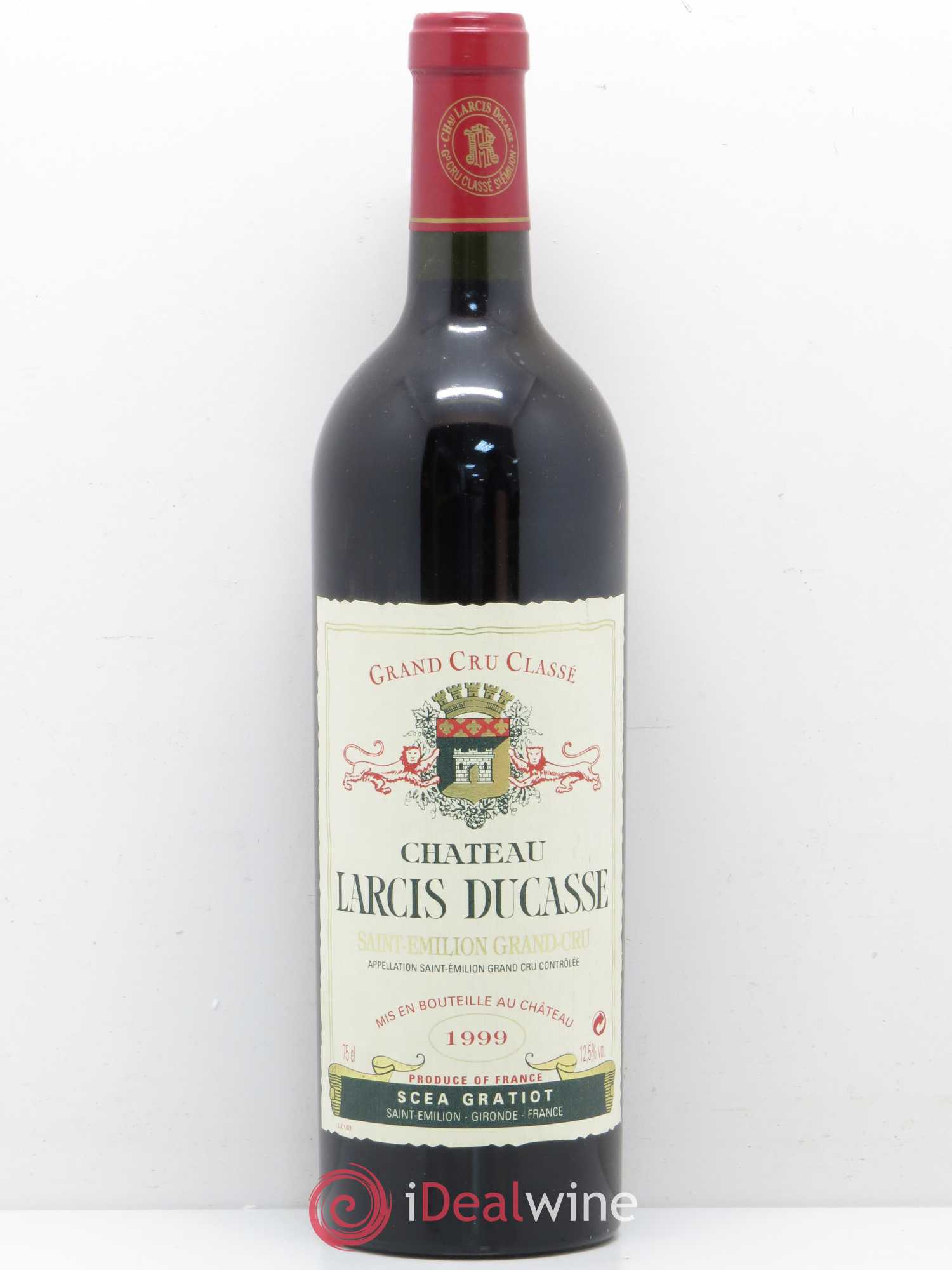Château Larcis Ducasse 1er Grand Cru Classé B 1999 - Lot de 1 bouteille - 0