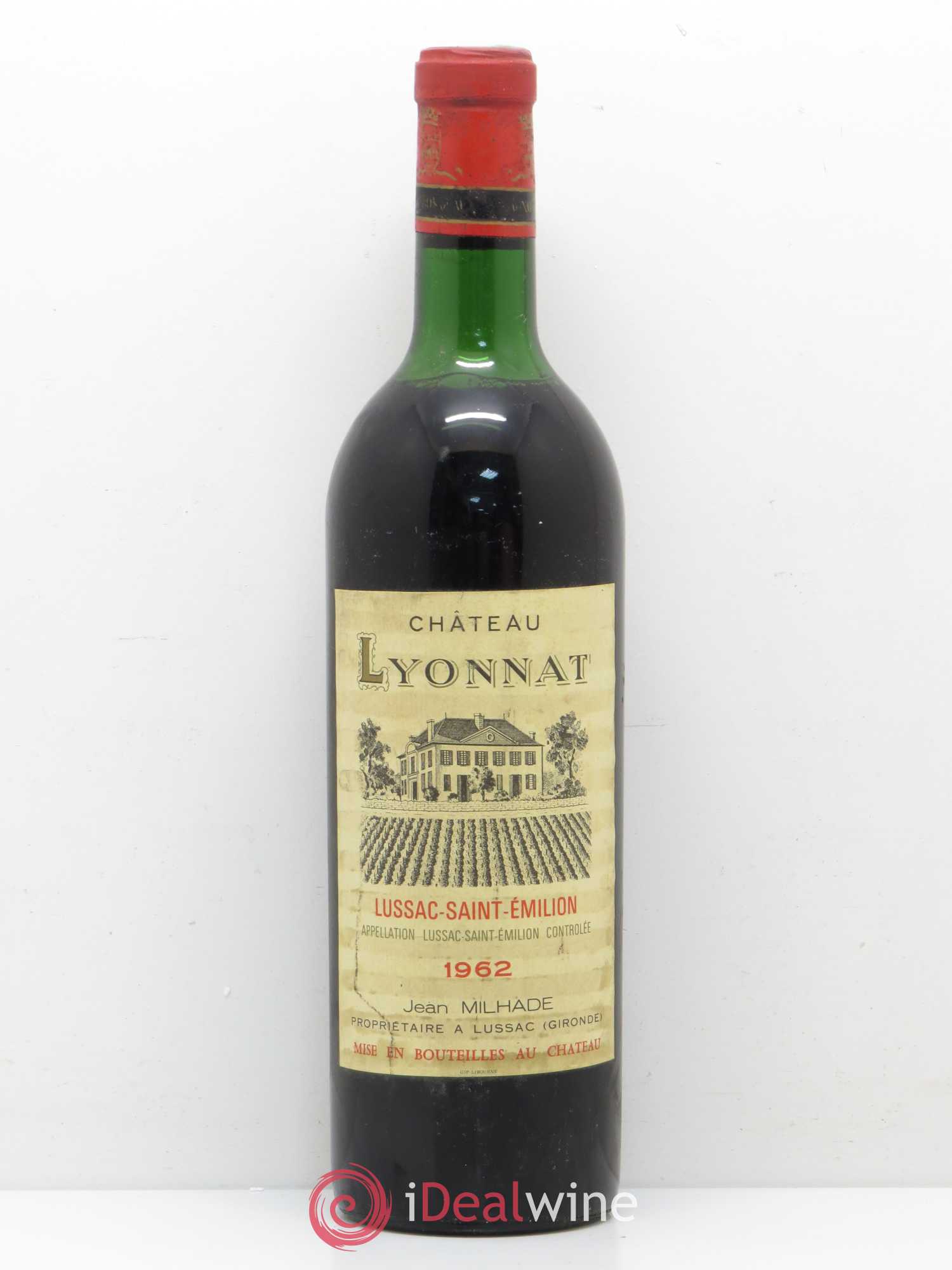 Château Lyonnat 1962 - Lot de 1 bouteille - 0