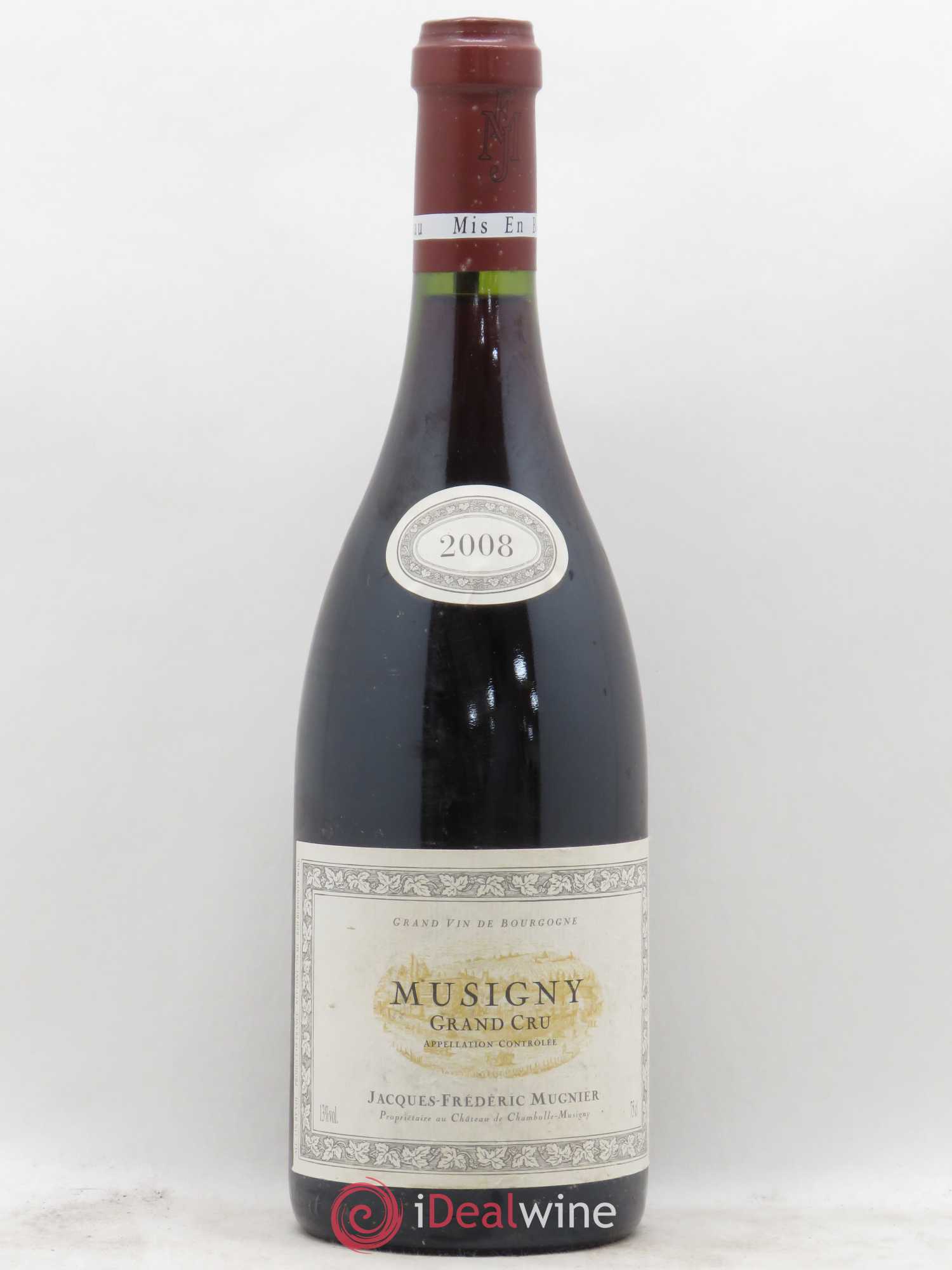 Musigny Grand Cru Jacques-Frédéric Mugnier 2008 - Lot de 1 bouteille - 0