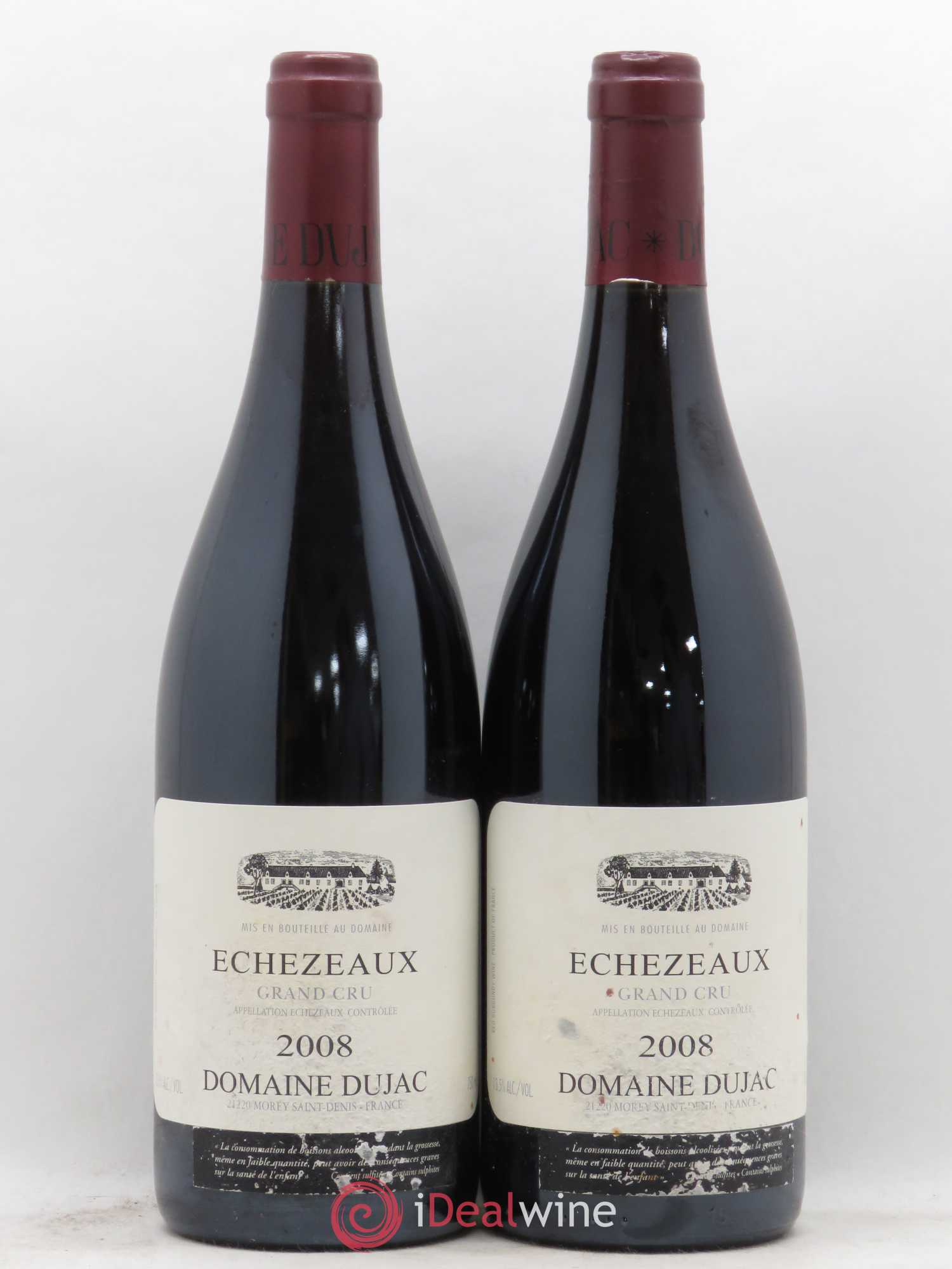 Echezeaux Grand Cru Dujac (Domaine) 2008 - Lot de 2 bouteilles - 0