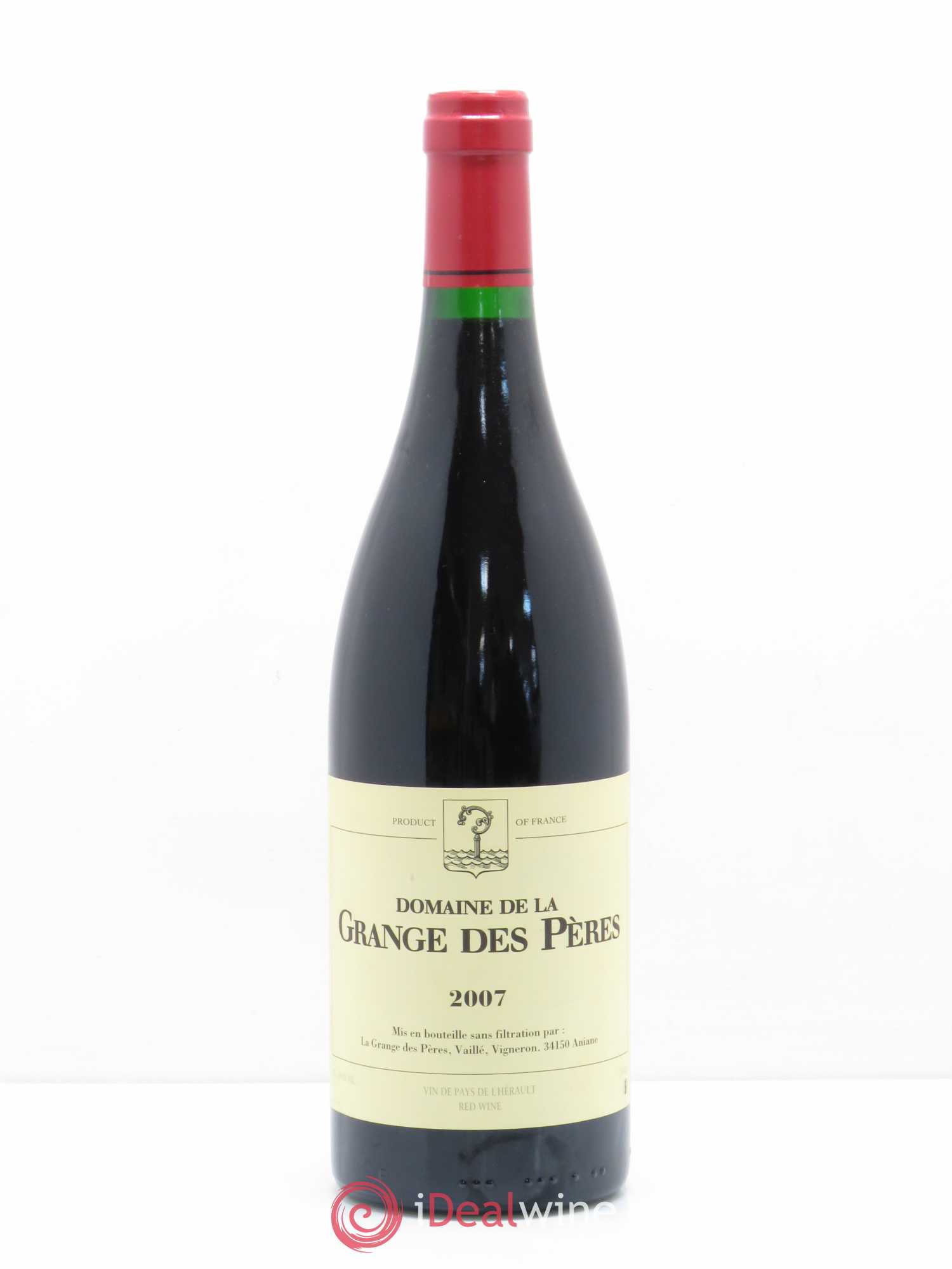Pays d'Hérault Grange des Pères Laurent Vaillé 2007 - Lot de 1 bouteille - 0