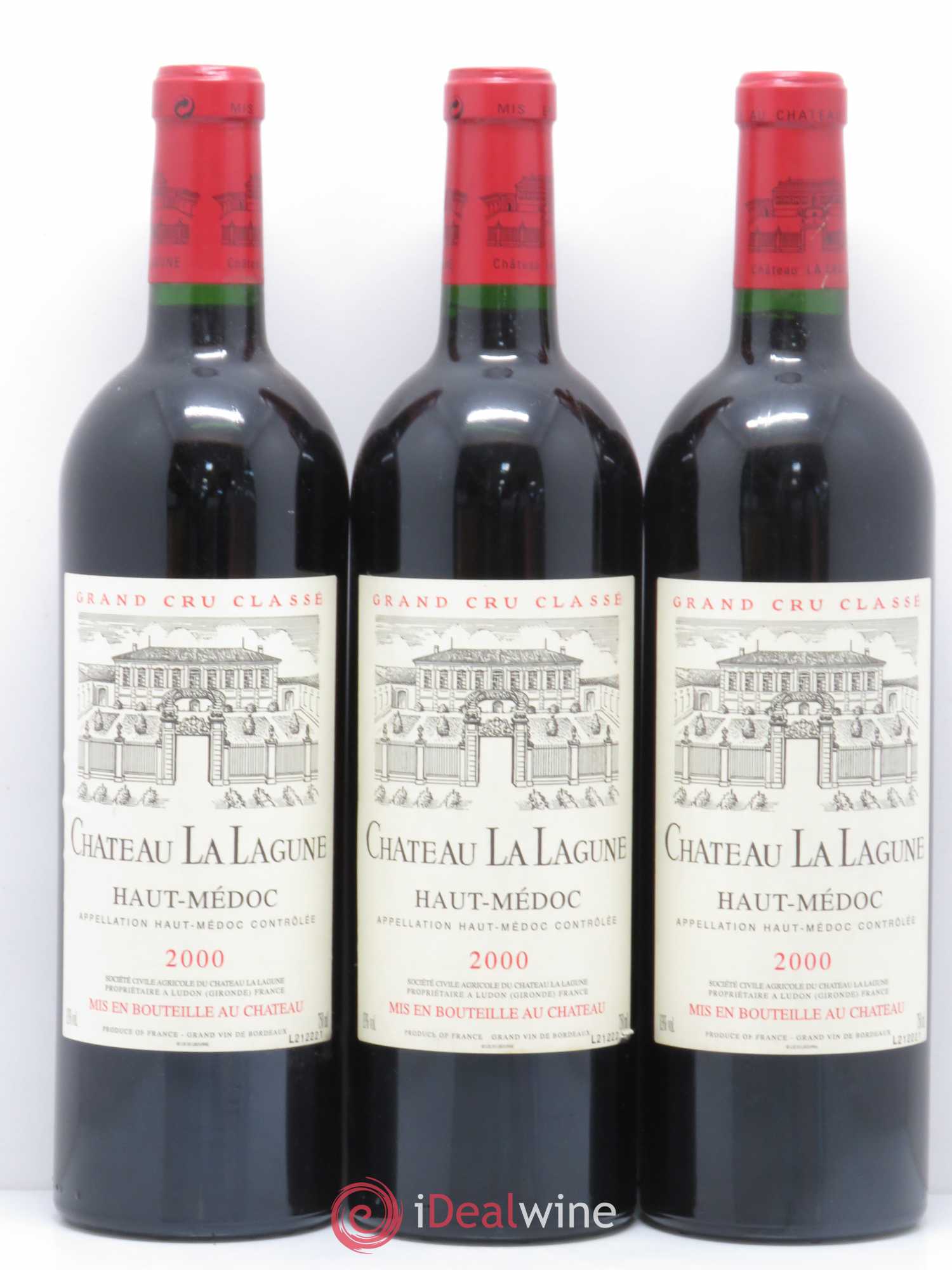 Château la Lagune 3ème Grand Cru Classé 2000 - Lot de 12 bouteilles - 4