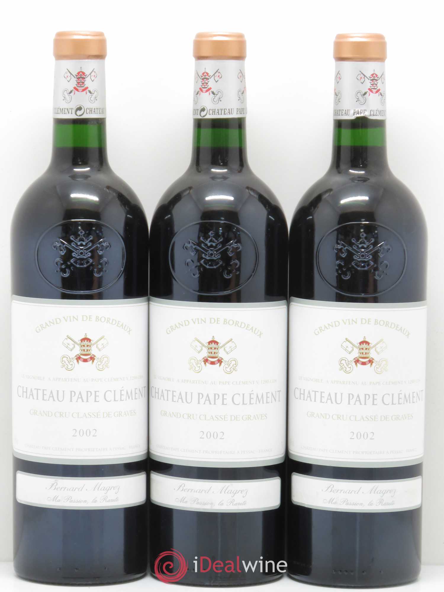 Château Pape Clément Cru Classé de Graves 2002 - Lot de 12 bouteilles - 2