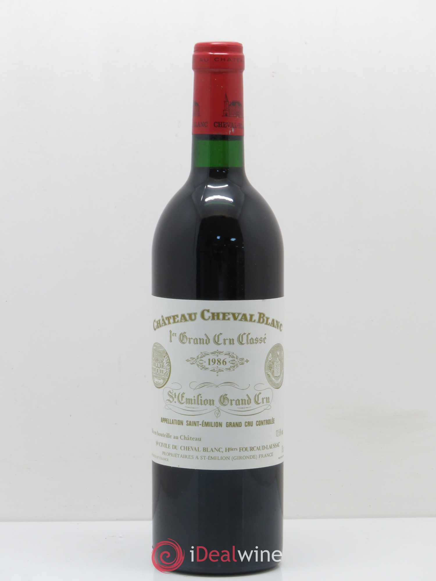 Château Cheval Blanc 1er Grand Cru Classé A 1986 - Lot de 1 bouteille - 0