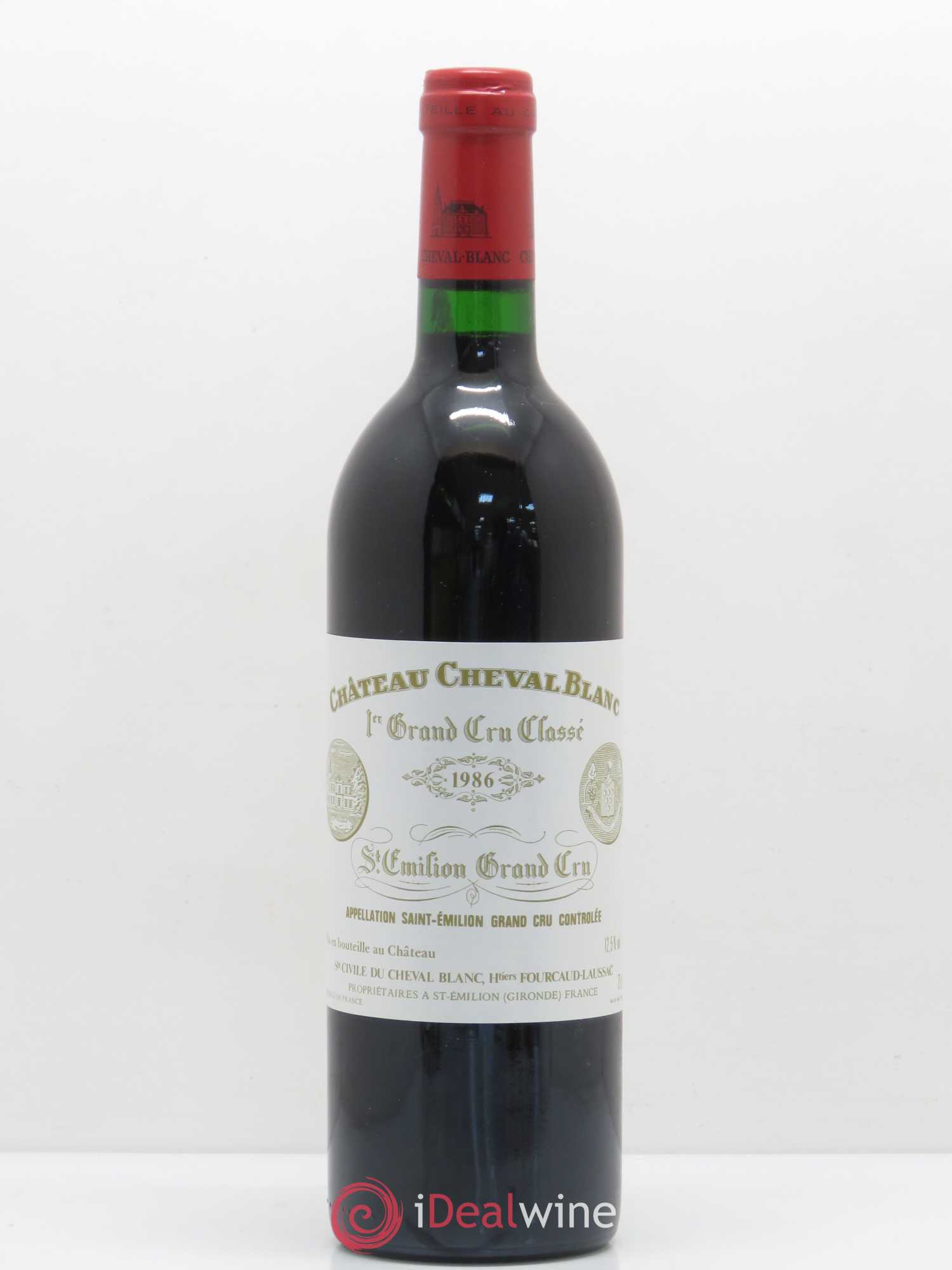 Château Cheval Blanc 1er Grand Cru Classé A 1986 - Lot de 1 bouteille - 0
