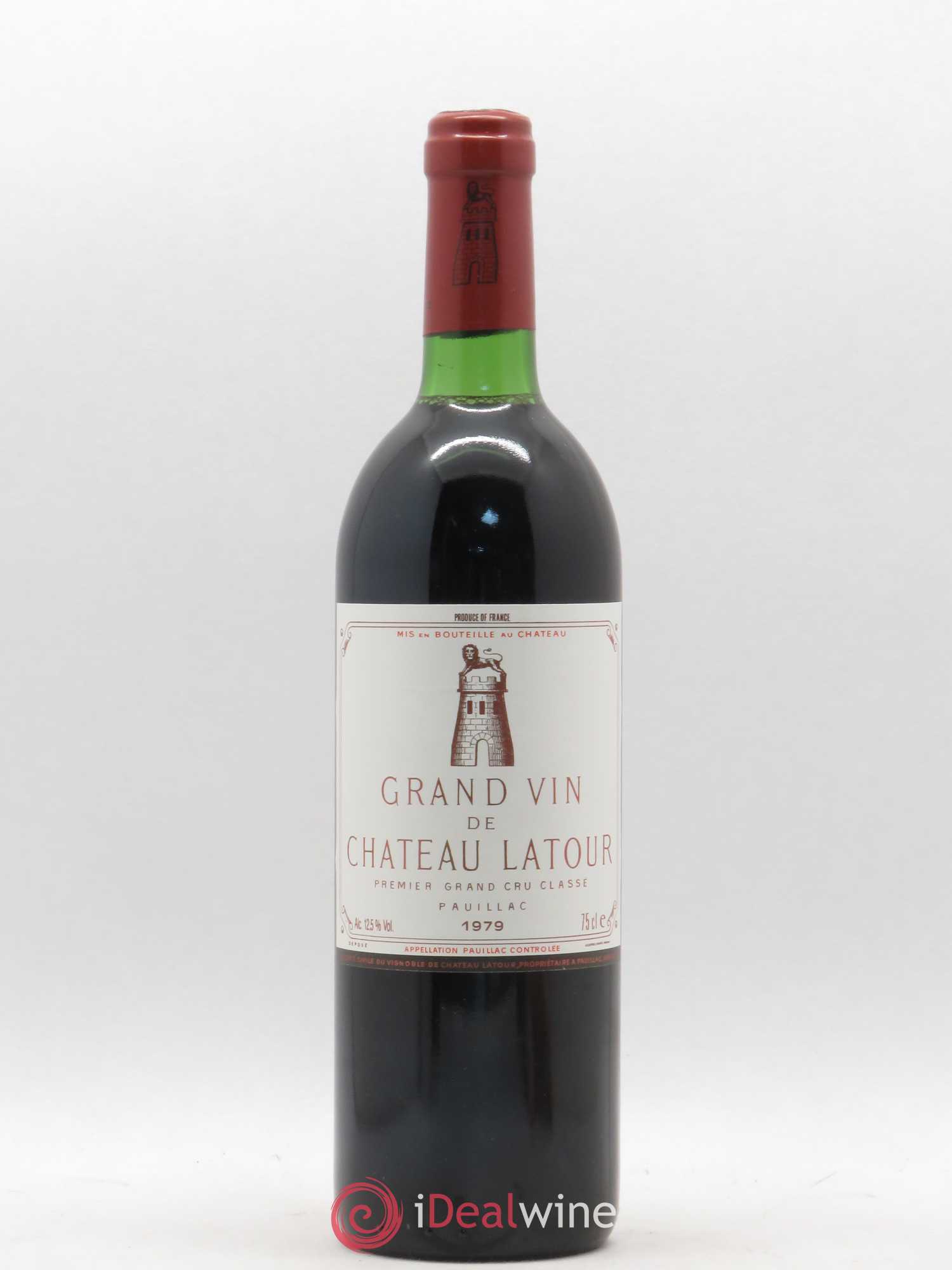 Château Latour 1er Grand Cru Classé 1979 - Lot de 1 bouteille - 0