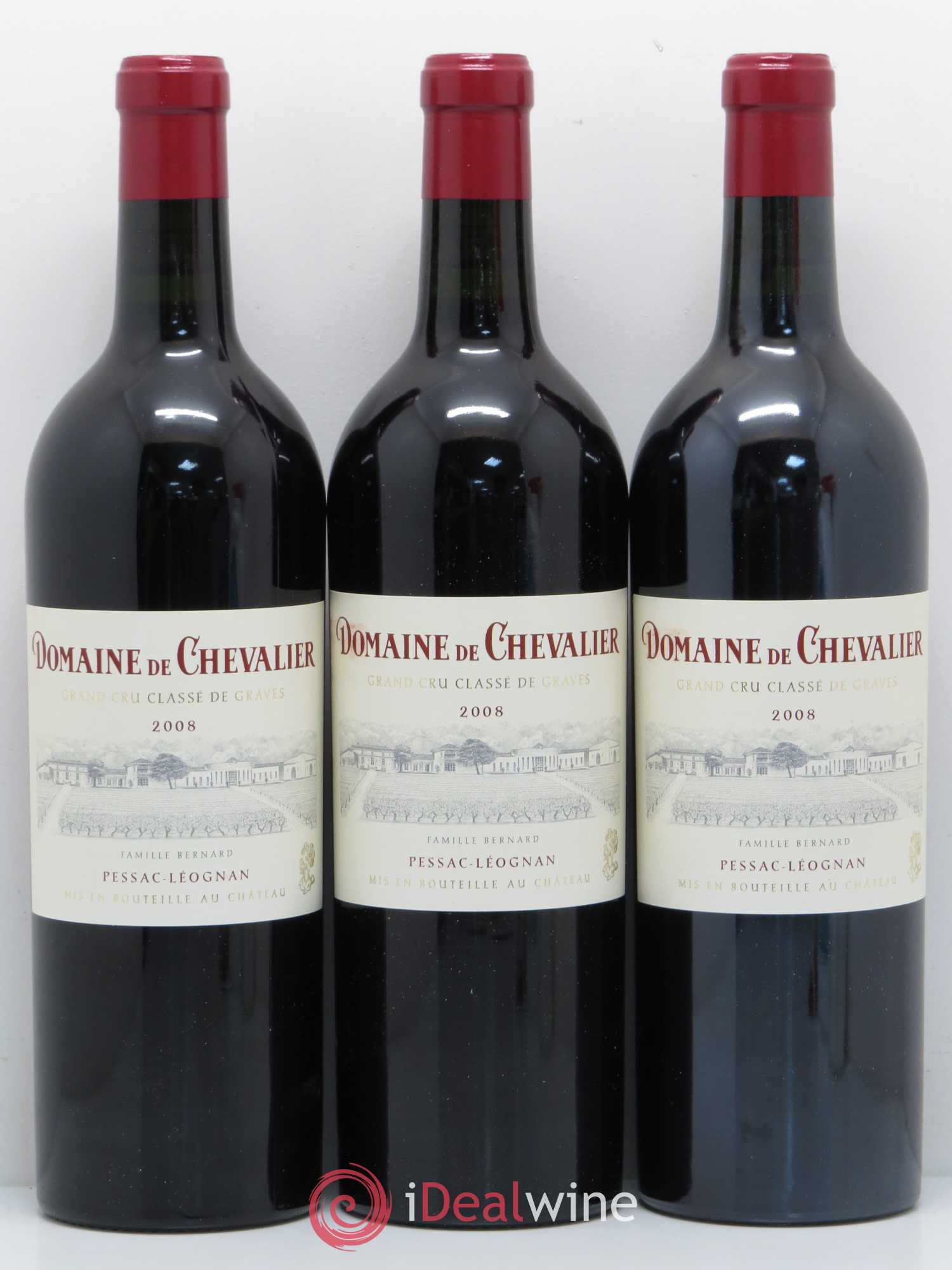 Domaine de Chevalier Cru Classé de Graves 2008 - Lot de 6 bouteilles - 2