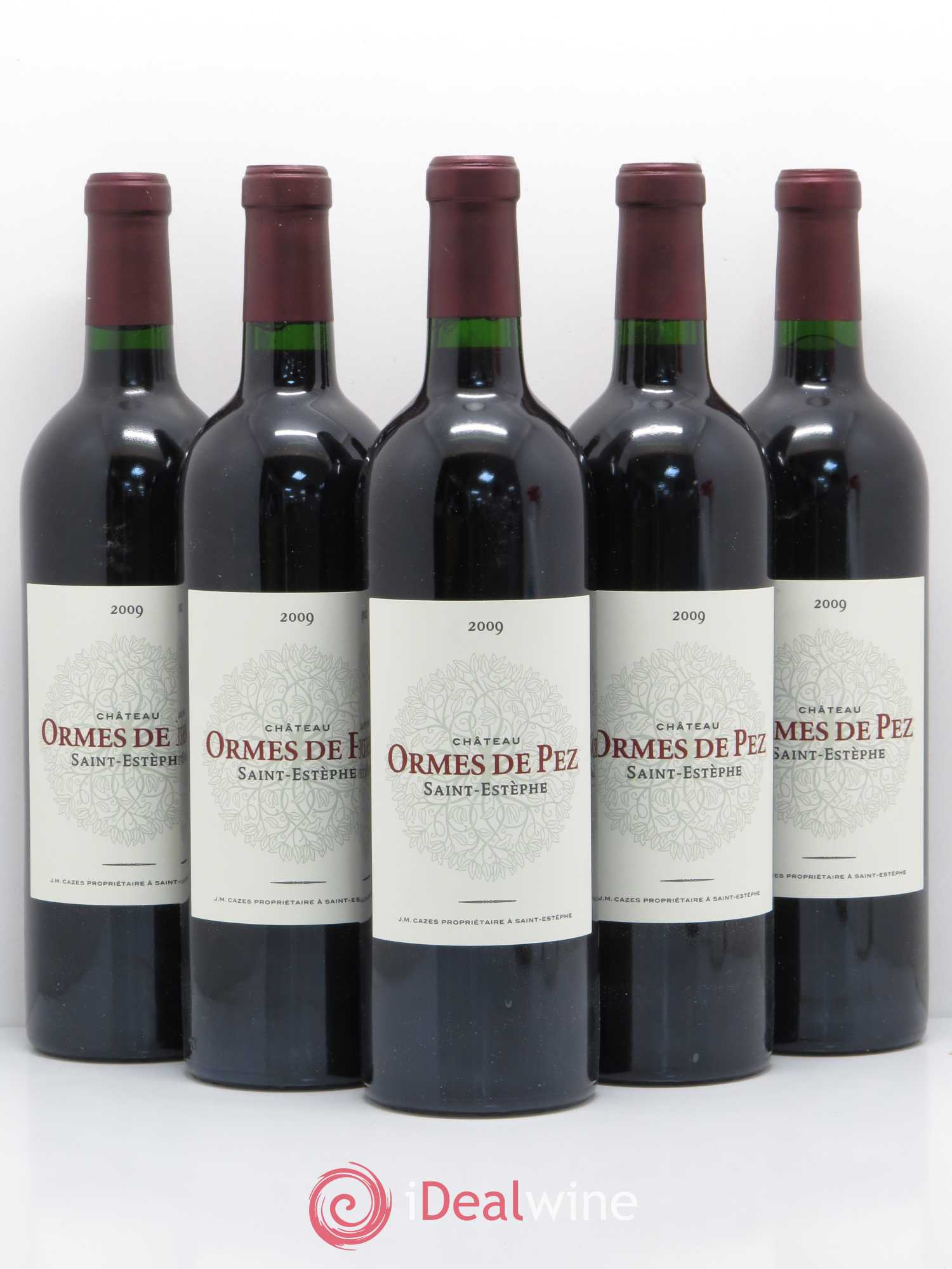 Château les Ormes de Pez 2009 - Lot de 5 bouteilles - 0