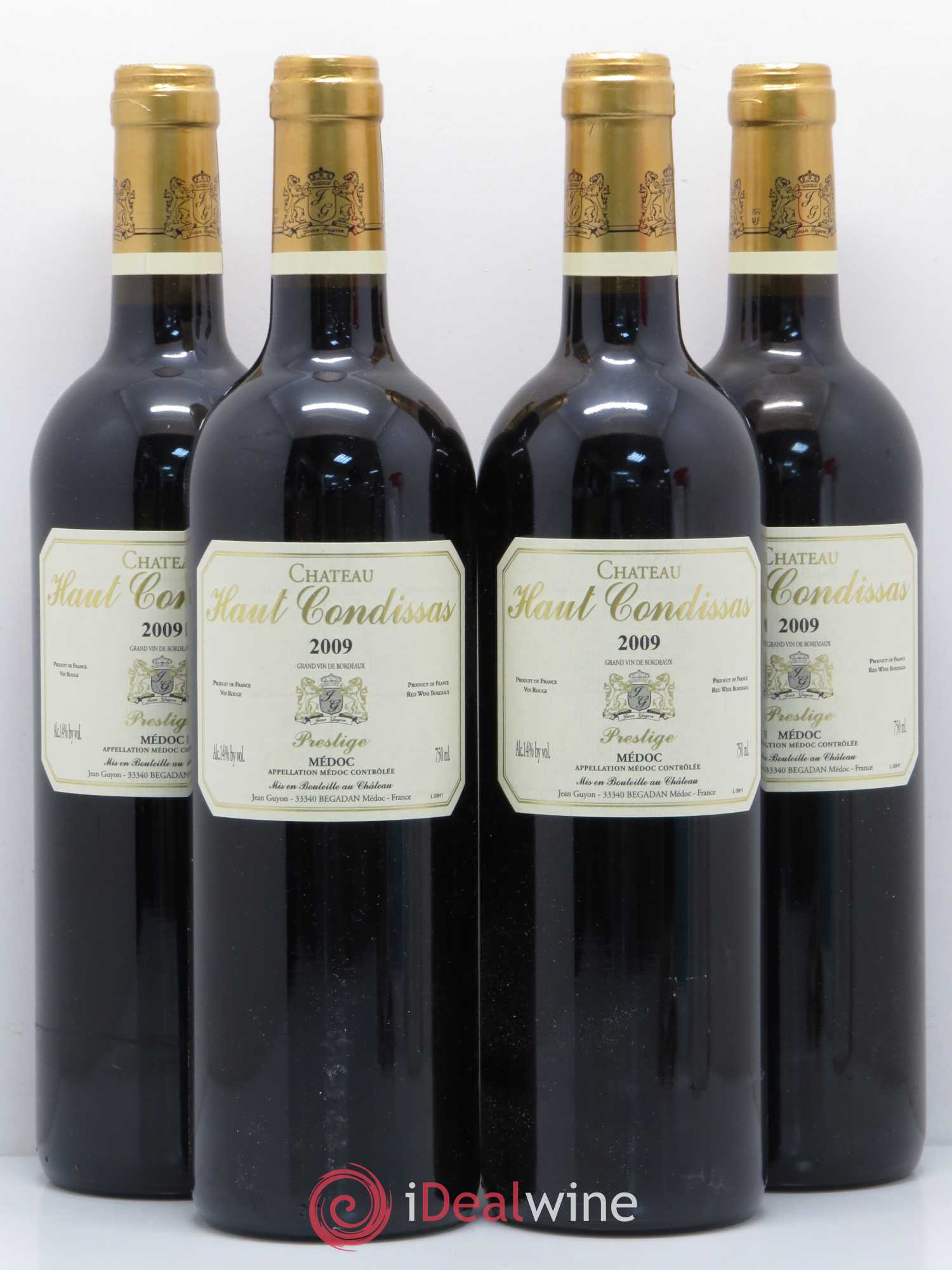 Haut-Condissas - Cuvée Prestige 2009 - Lot de 4 bouteilles - 0