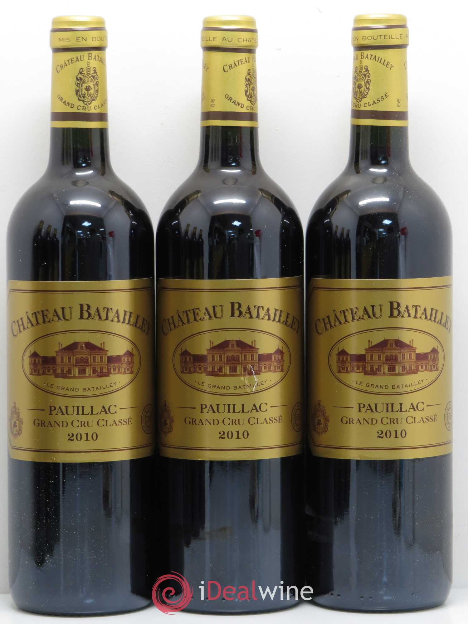 Château Batailley 5ème Grand Cru Classé 2010 - Lot de 6 bouteilles - 1