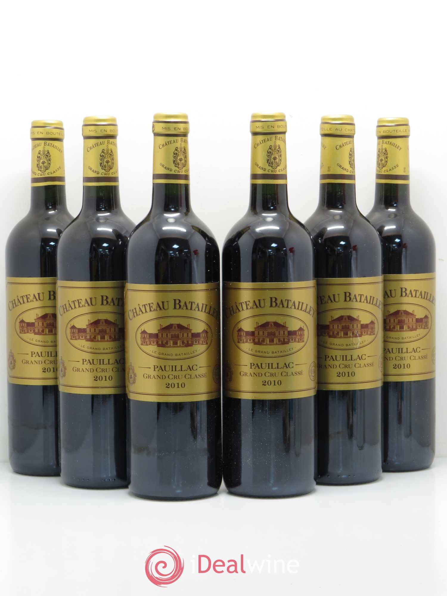 Château Batailley 5ème Grand Cru Classé 2010 - Lot de 6 bouteilles - 0