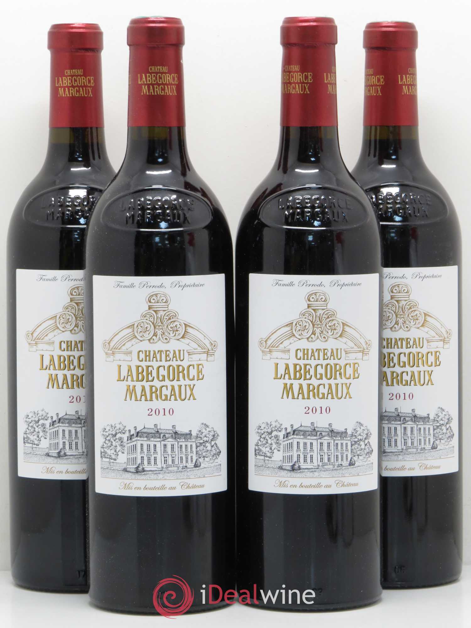Château Labegorce Cru Bourgeois 2010 - Lot de 4 bouteilles - 0