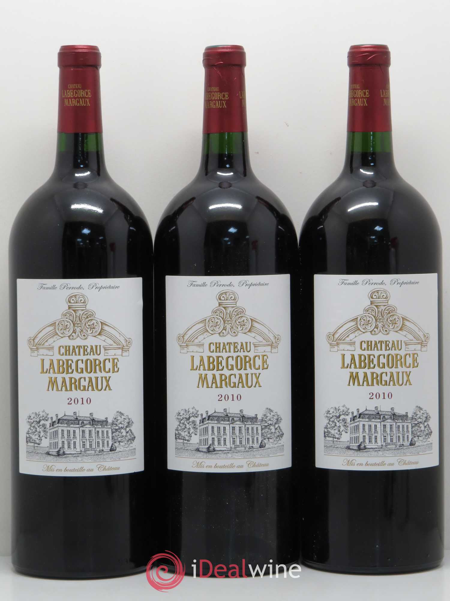 Château Labegorce Cru Bourgeois 2010 - Lot de 3 magnums - 0