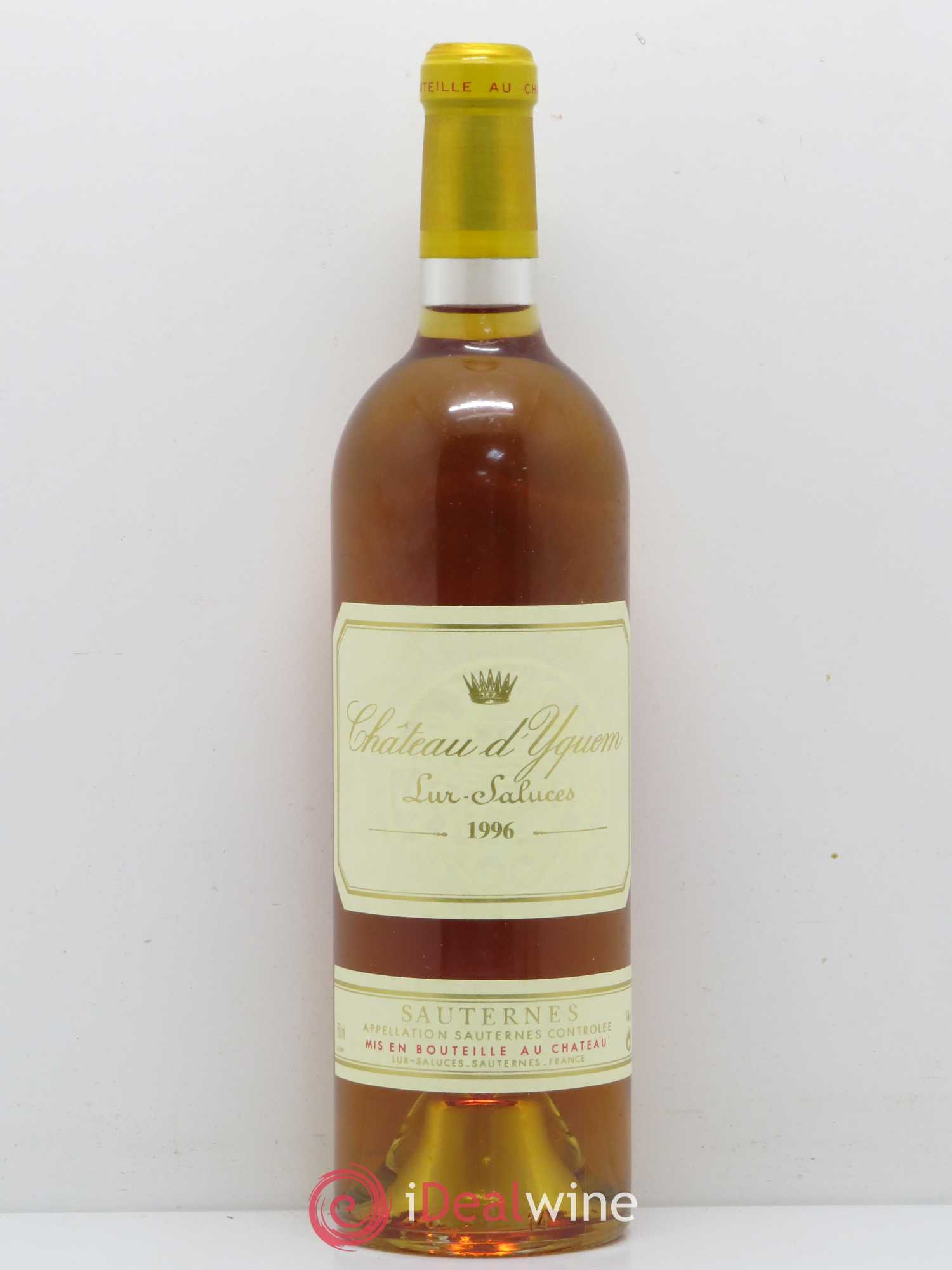 Château d' Yquem 1er Cru Classé Supérieur 1996 - Lotto di 1 bottiglia - 0