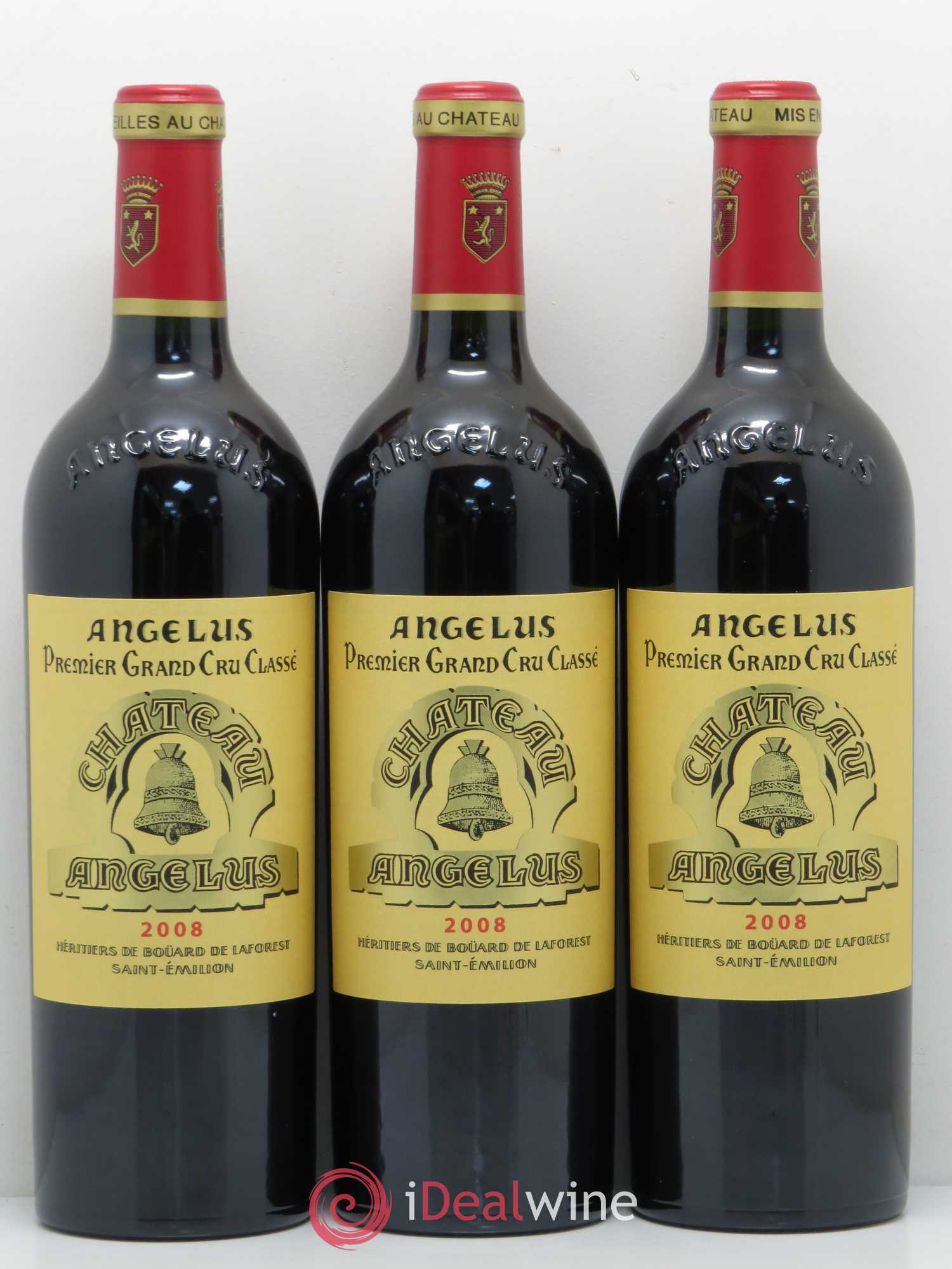 Château Angélus 1er Grand Cru Classé A 2008 - Lot de 6 bouteilles - 3