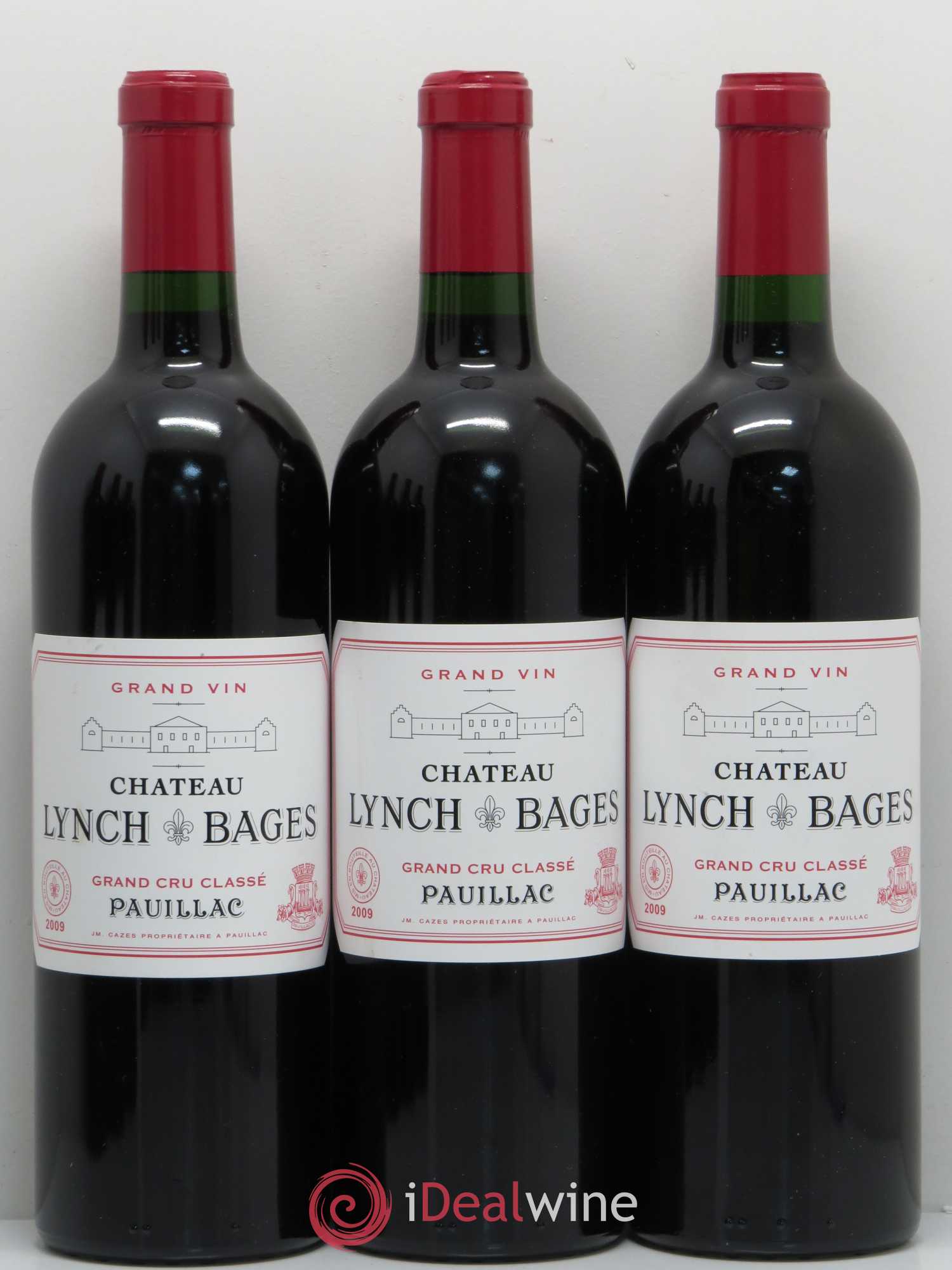 Château Lynch Bages 5ème Grand Cru Classé 2009 - Lot de 6 bouteilles - 1