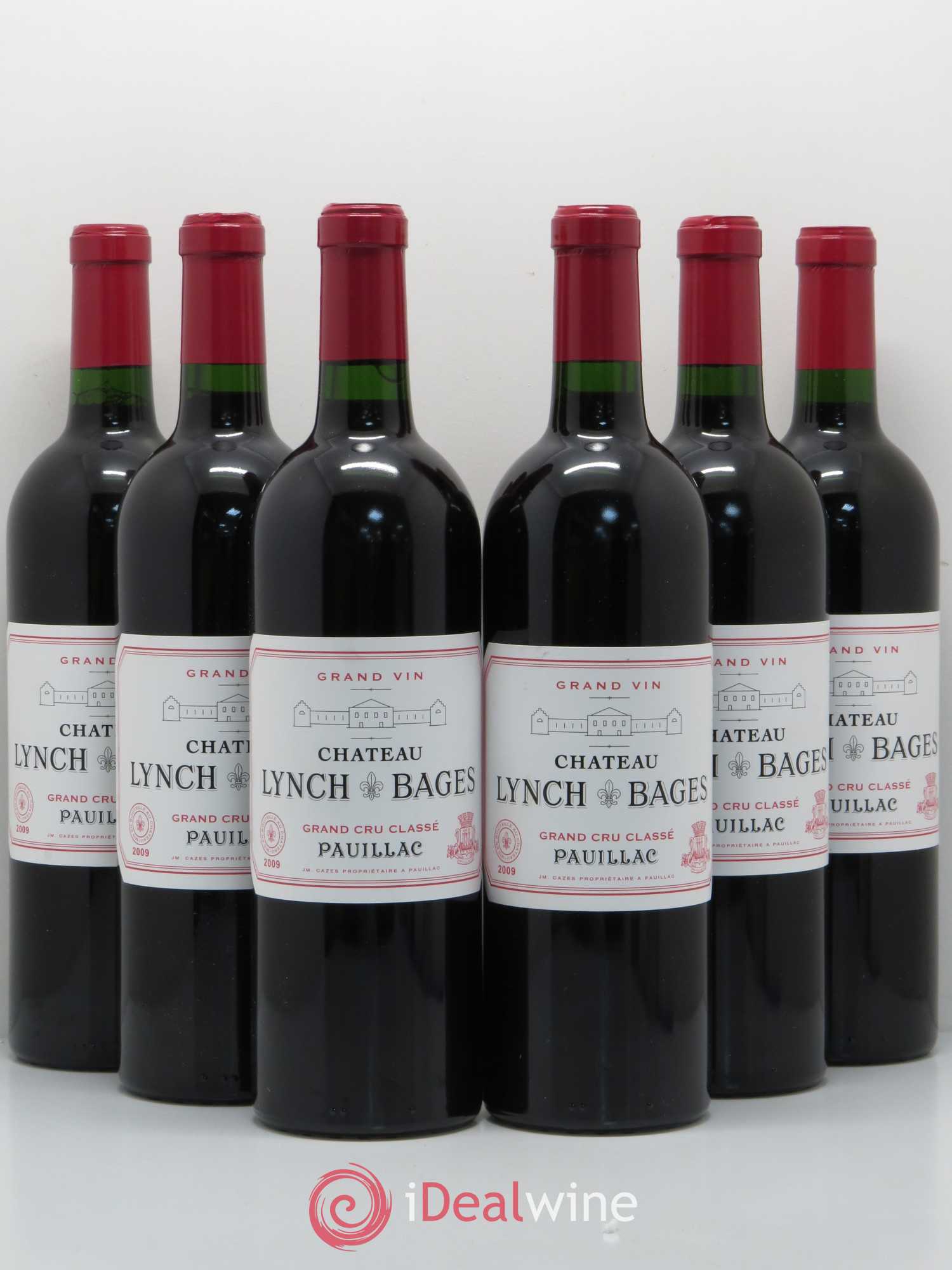 Château Lynch Bages 5ème Grand Cru Classé 2009 - Lot de 6 bouteilles - 0