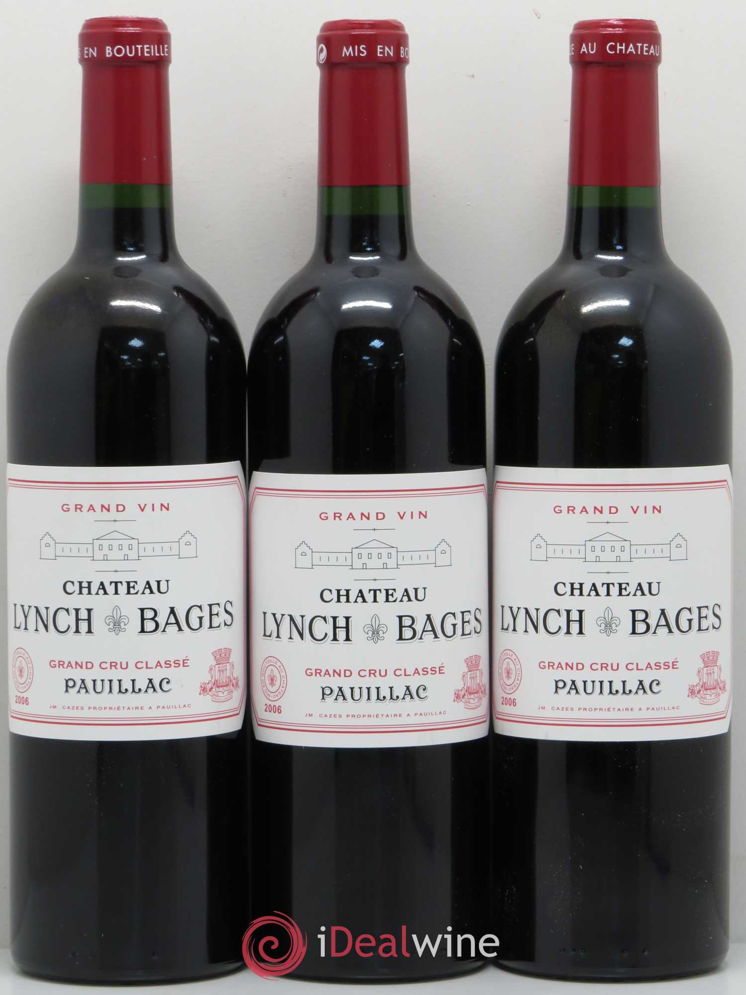 Château Lynch Bages 5ème Grand Cru Classé 2006 - Lot de 6 bouteilles - 2