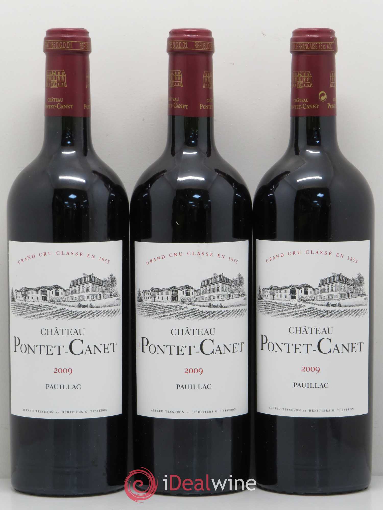 Château Pontet Canet 5ème Grand Cru Classé 2009 - Lot de 6 bouteilles - 3