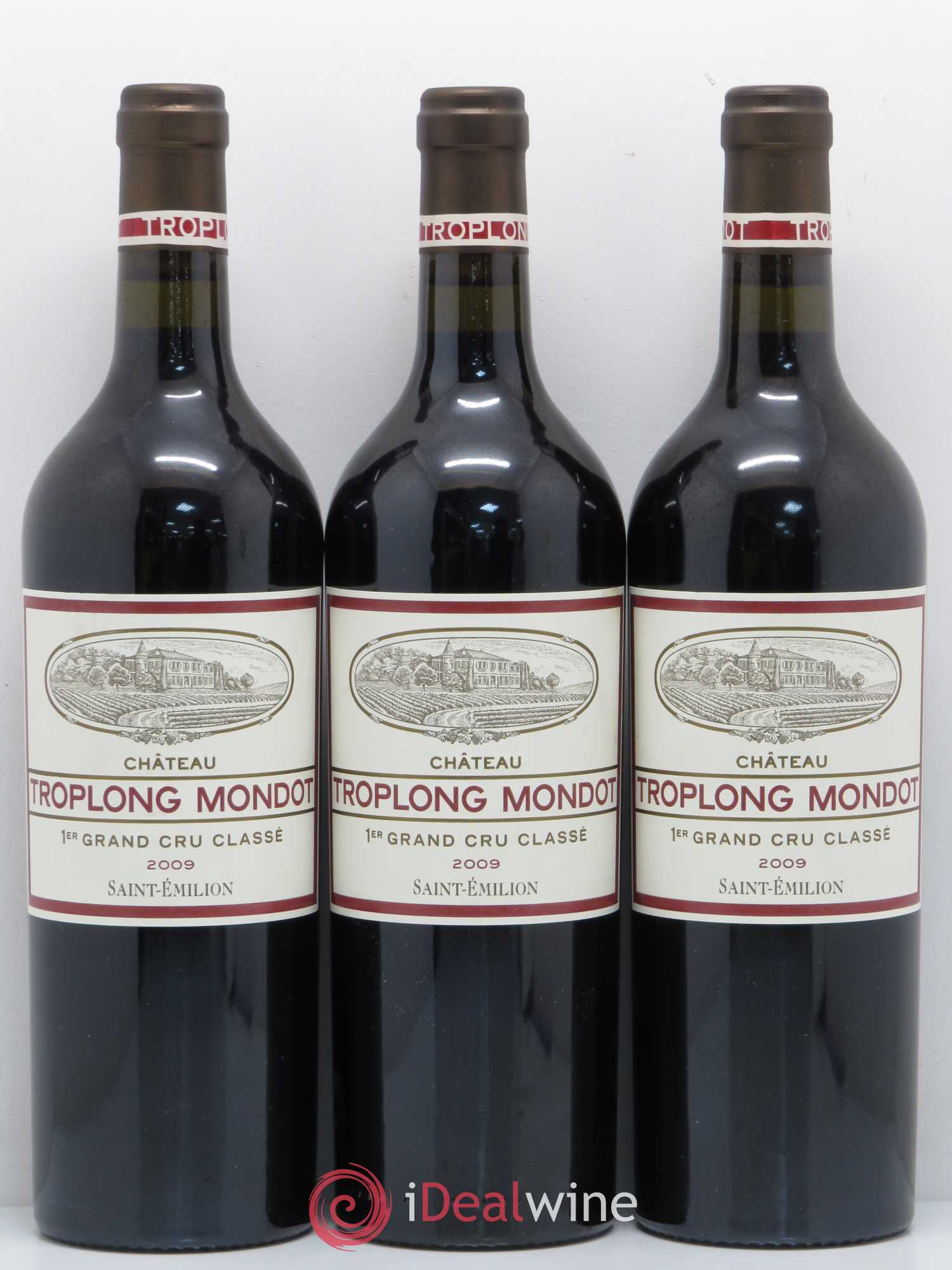 Château Troplong Mondot 1er Grand Cru Classé B 2009 - Lot de 6 bouteilles - 3