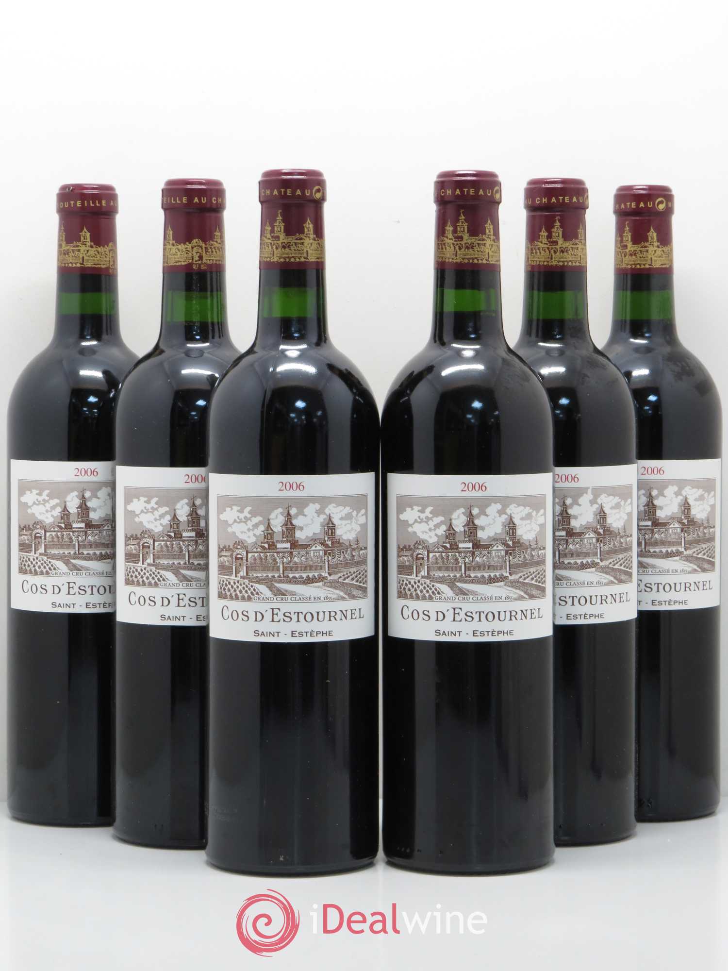 Cos d'Estournel 2ème Grand Cru Classé 2006 - Lot de 6 bouteilles - 0