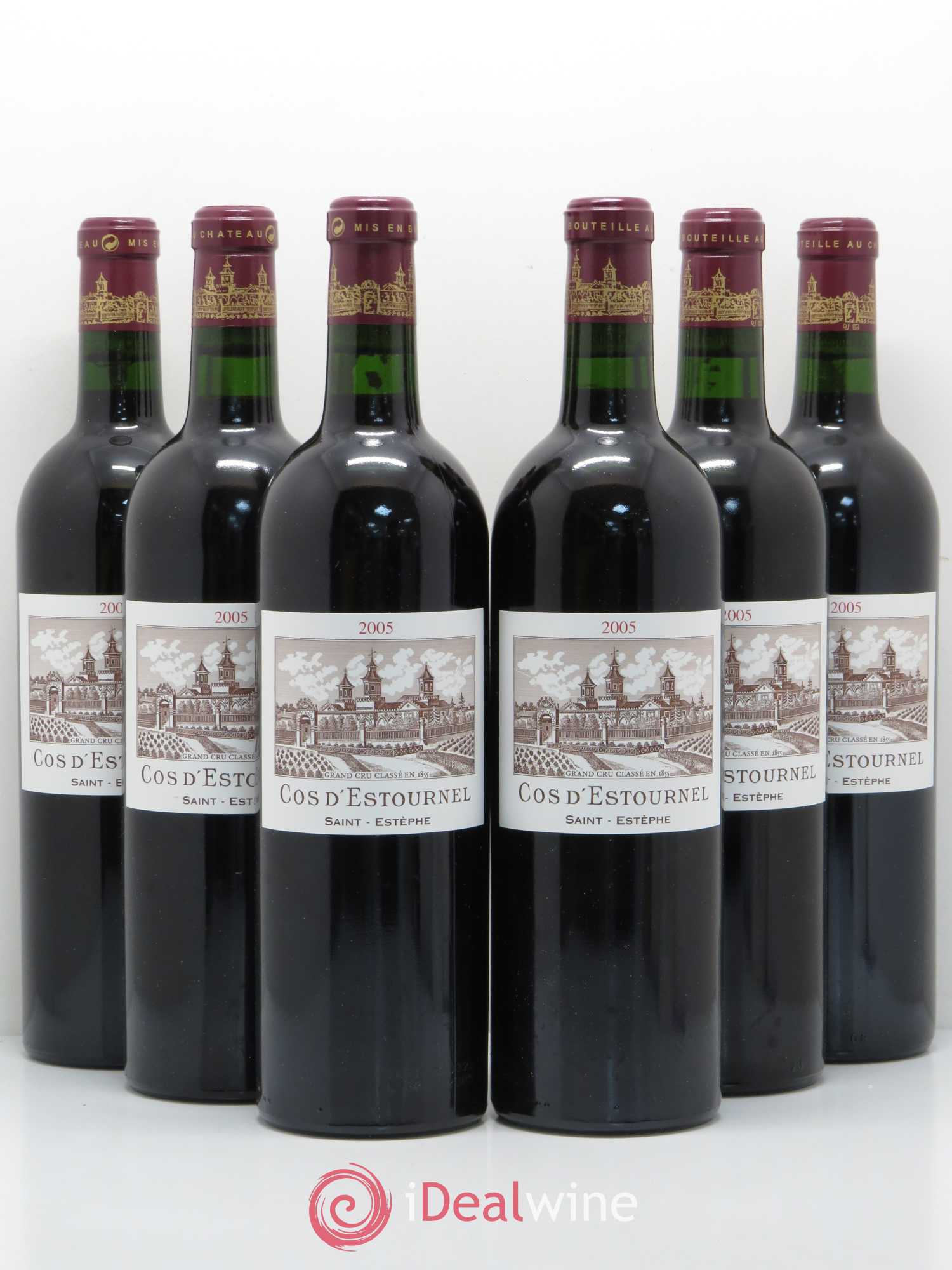 Cos d'Estournel 2ème Grand Cru Classé 2005 - Lot de 6 bouteilles - 0