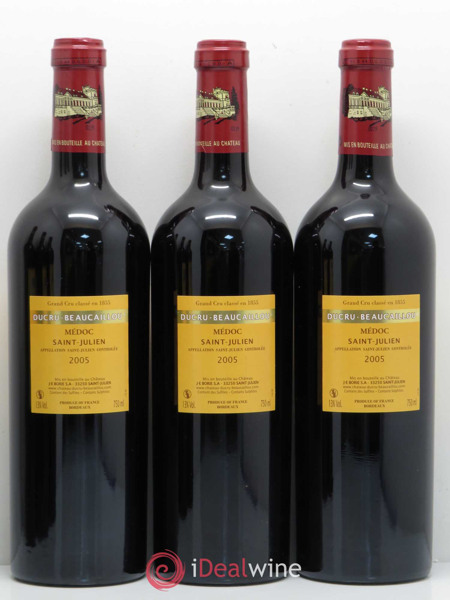 Château Ducru Beaucaillou 2ème Grand Cru Classé 2005 - Lot de 6 bouteilles - 4