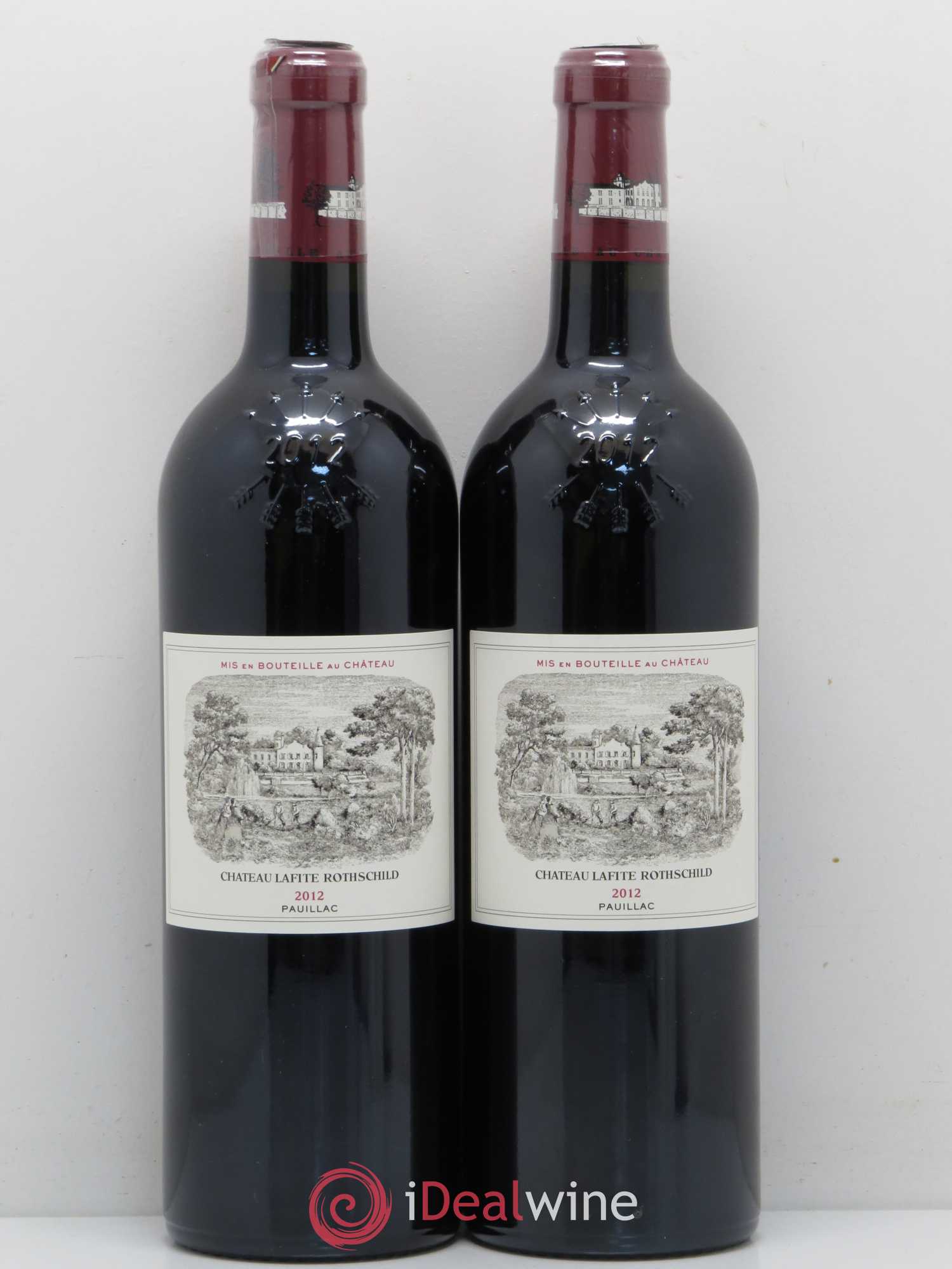 Château Lafite Rothschild 1er Grand Cru Classé 2012 - Lot de 2 bouteilles - 0