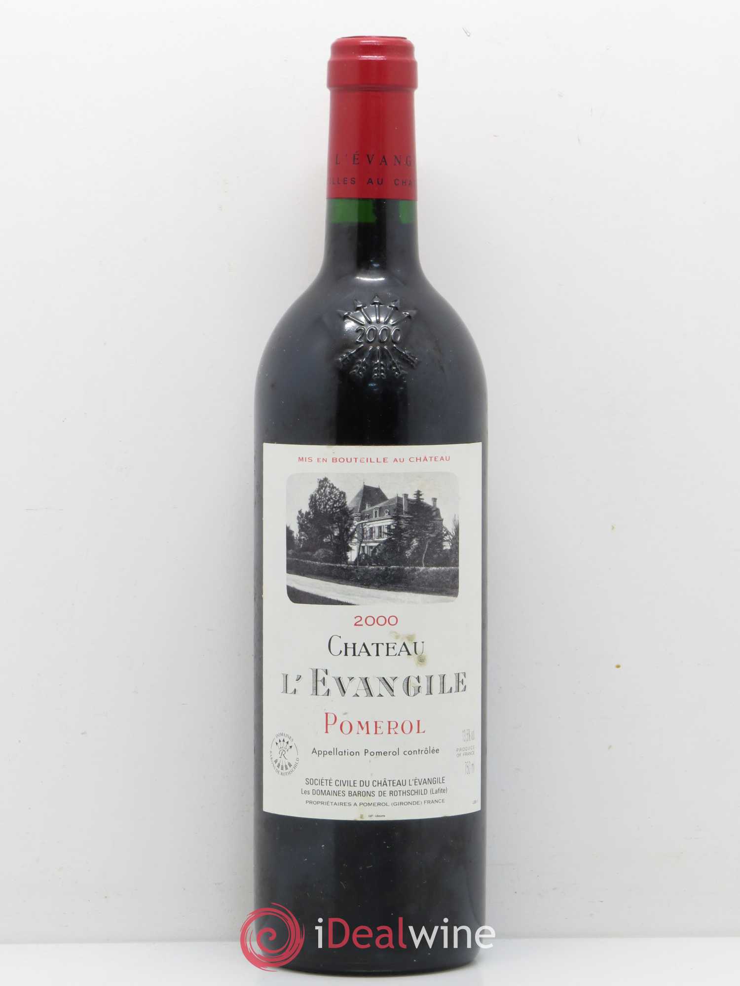 Château l' Évangile 2000 - Lot de 1 bouteille - 0