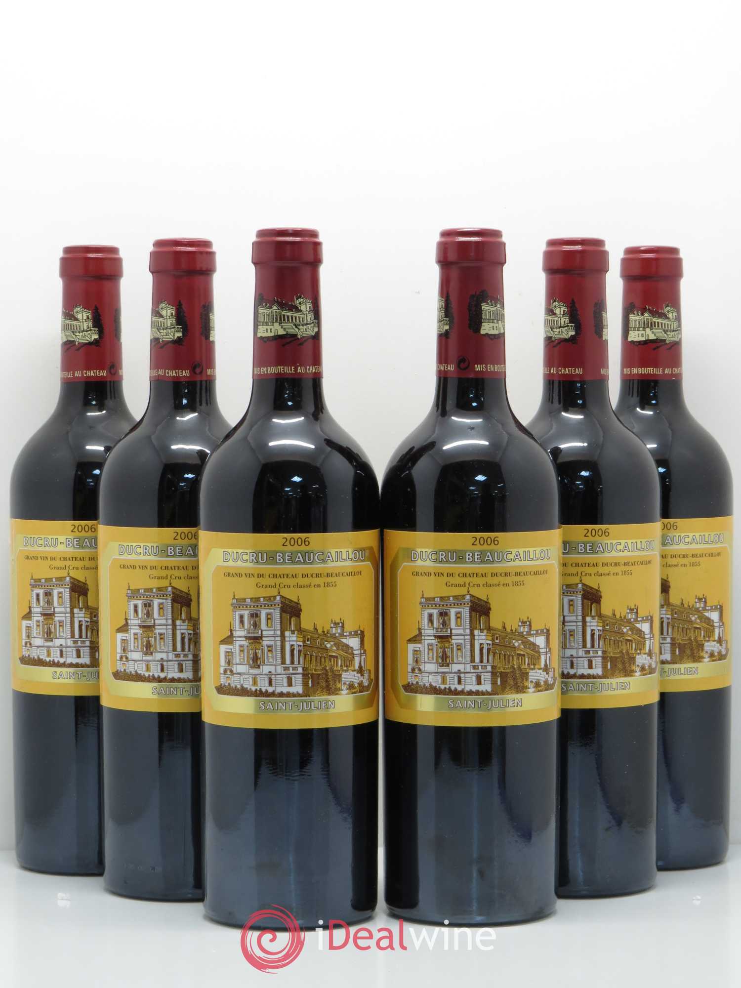 Château Ducru Beaucaillou 2ème Grand Cru Classé 2006 - Lot de 6 bouteilles - 0