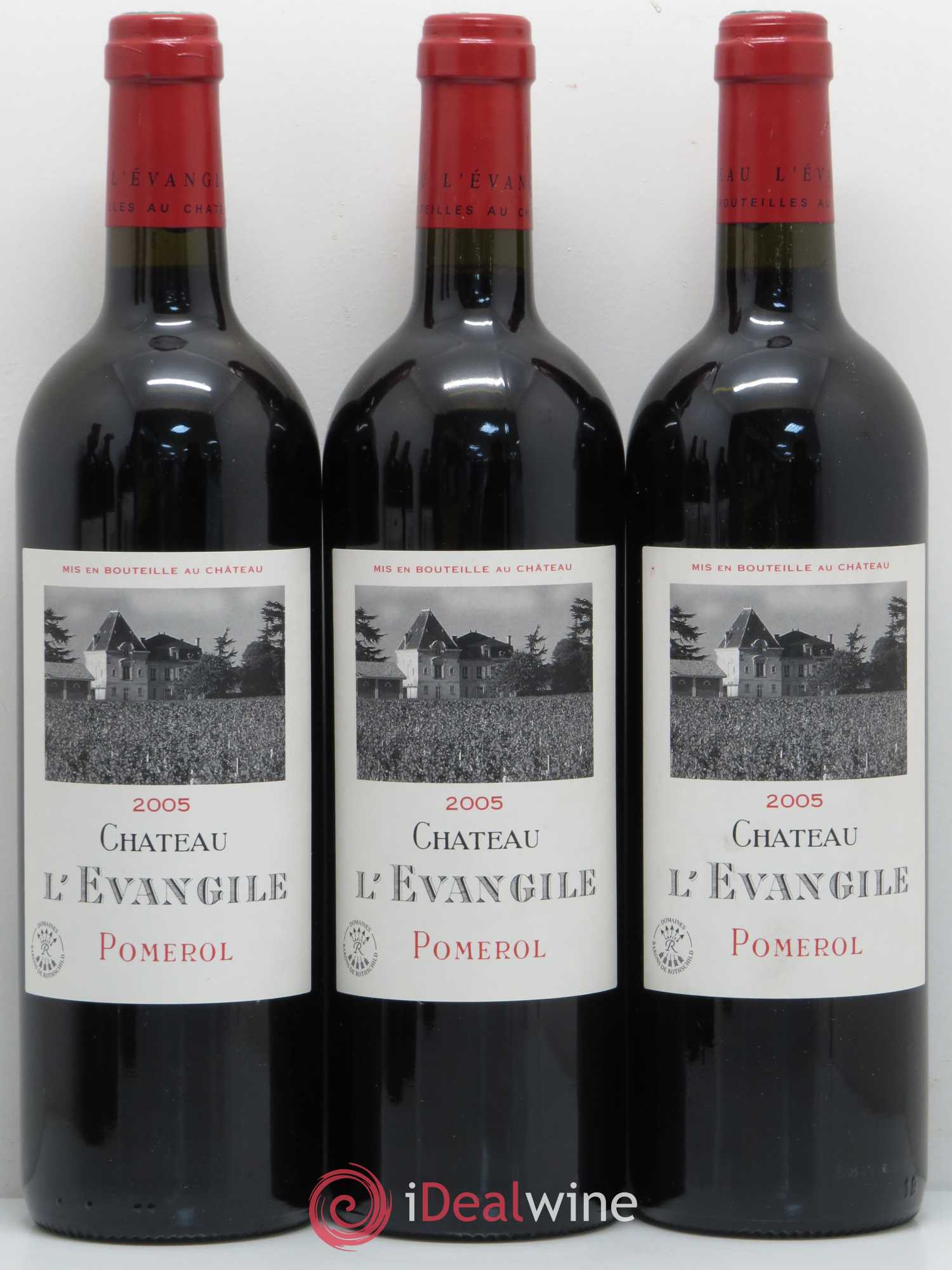 Château l' Évangile 2005 - Lot de 6 bouteilles - 1