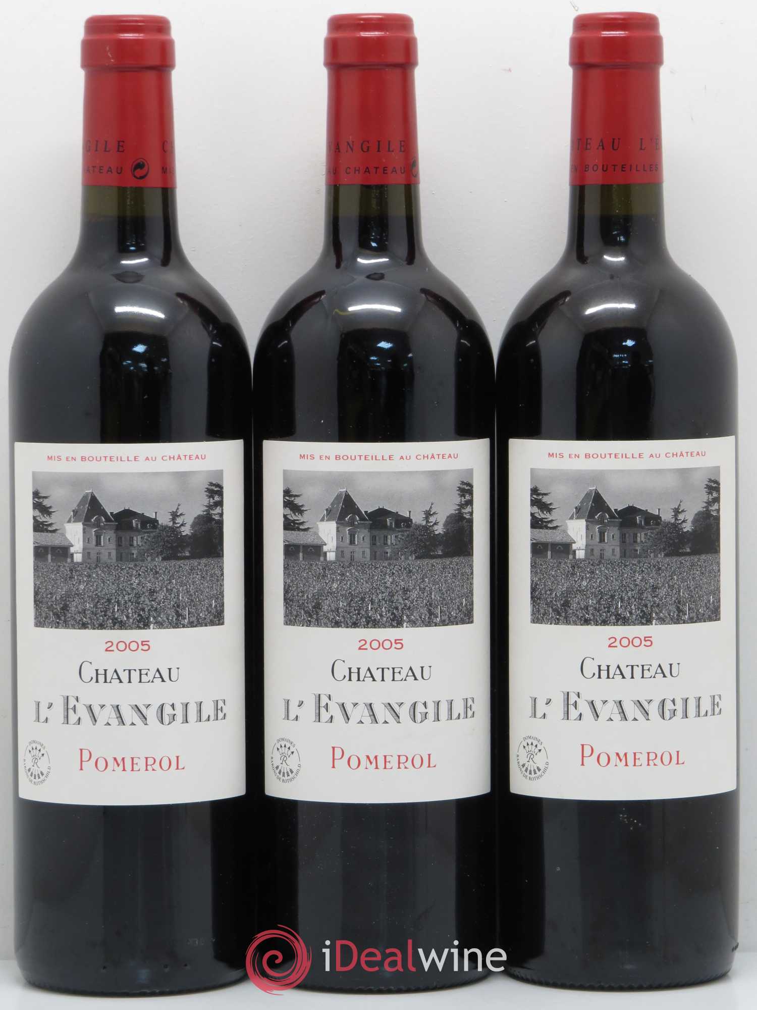 Château l' Évangile 2005 - Lot de 6 bouteilles - 3