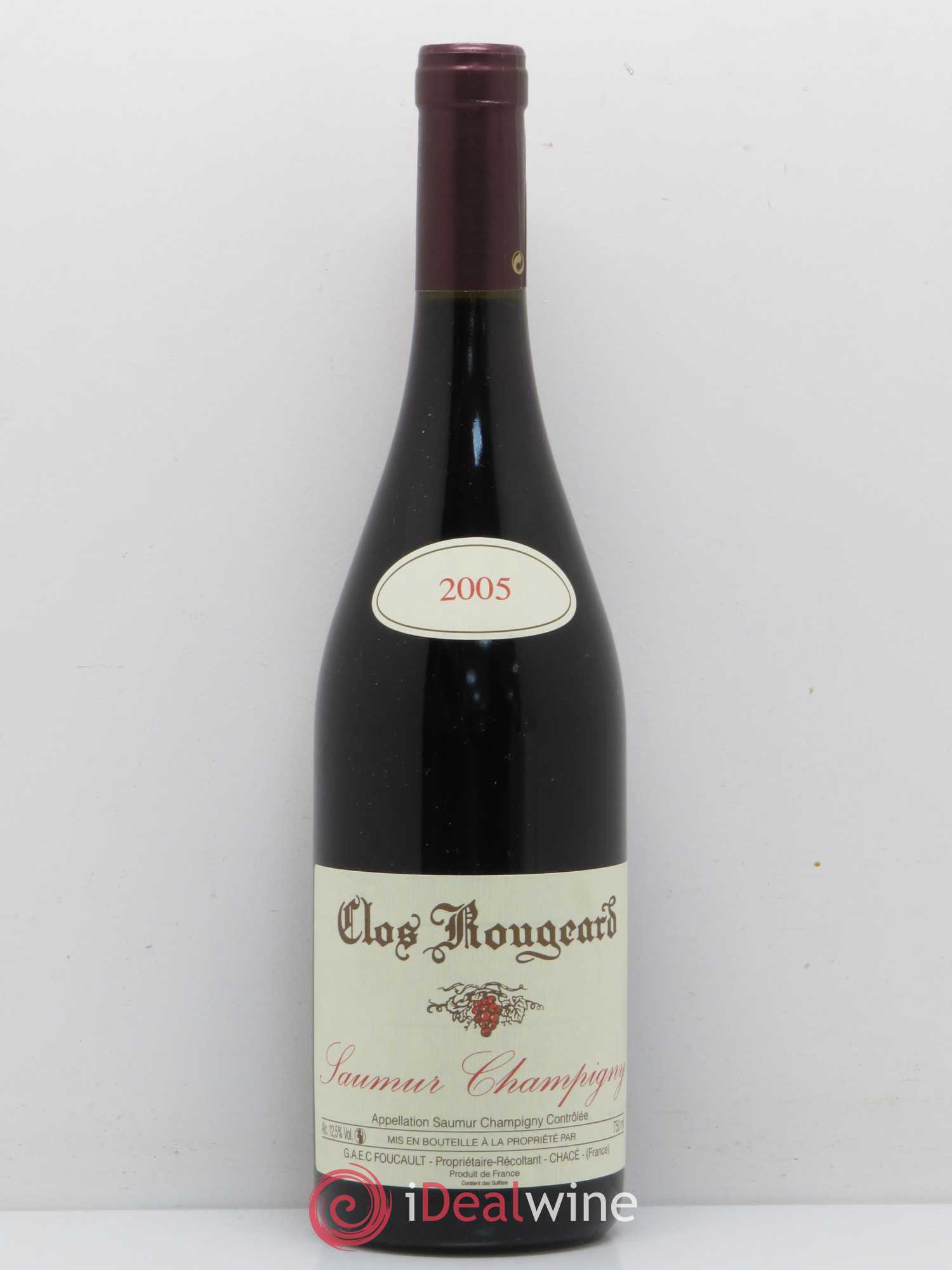 Saumur-Champigny Clos Rougeard 2005 - Lot de 1 bouteille - 0