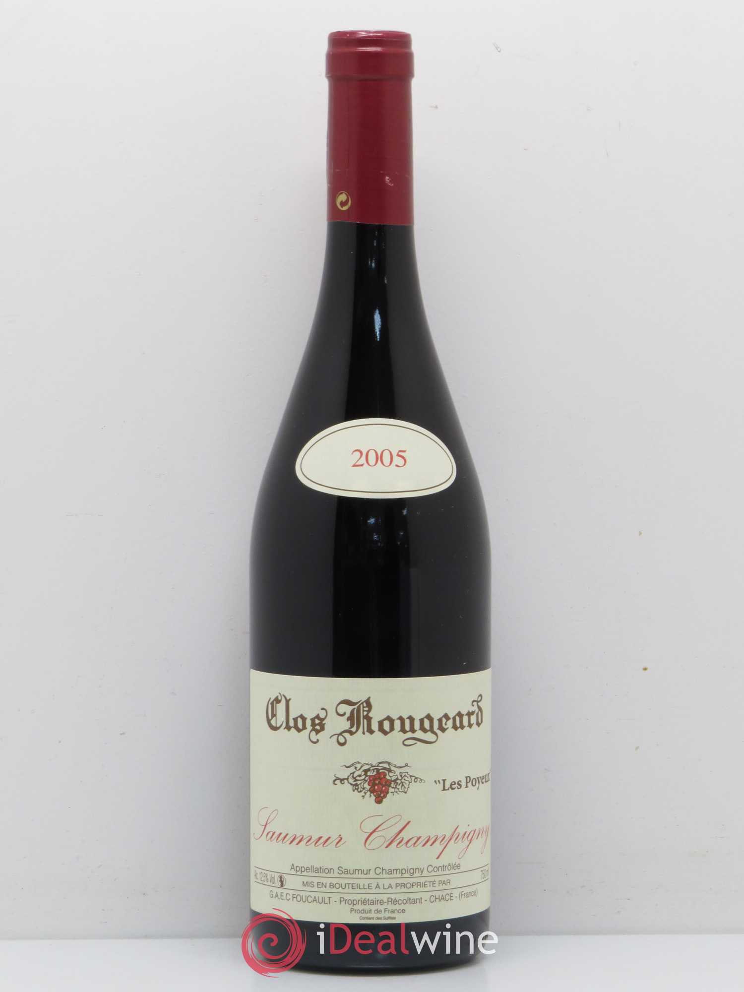 Saumur-Champigny Les Poyeux Clos Rougeard 2005 - Lot de 1 bouteille - 0
