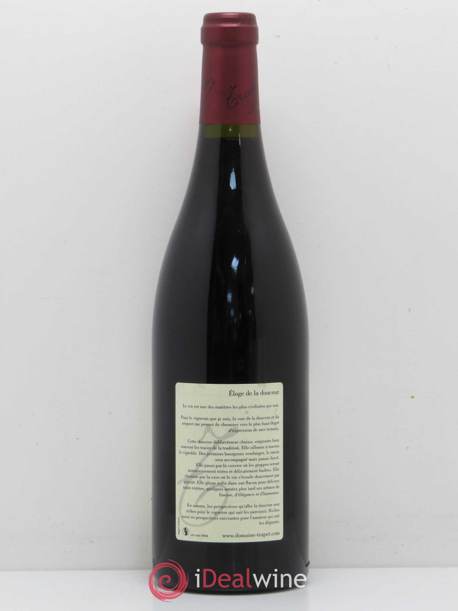 Chambertin Grand Cru Domaine Trapet 2004 - Lot de 1 bouteille - 1