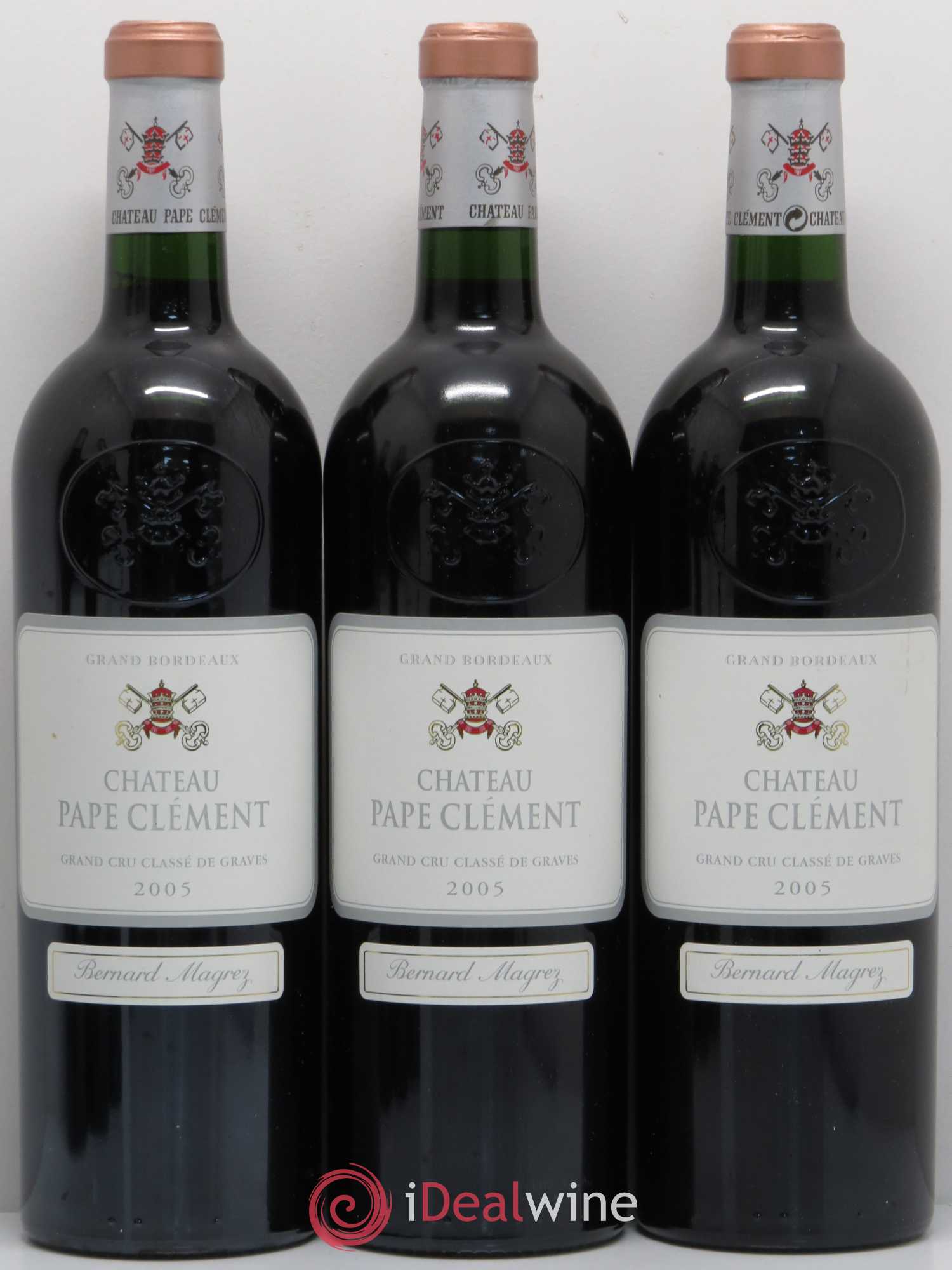 Château Pape Clément Cru Classé de Graves 2005 - Lot de 6 bouteilles - 1