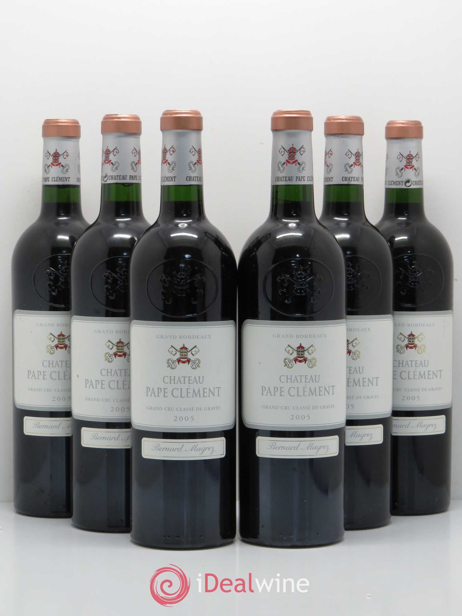 Château Pape Clément Cru Classé de Graves 2005 - Lot de 6 bouteilles - 0