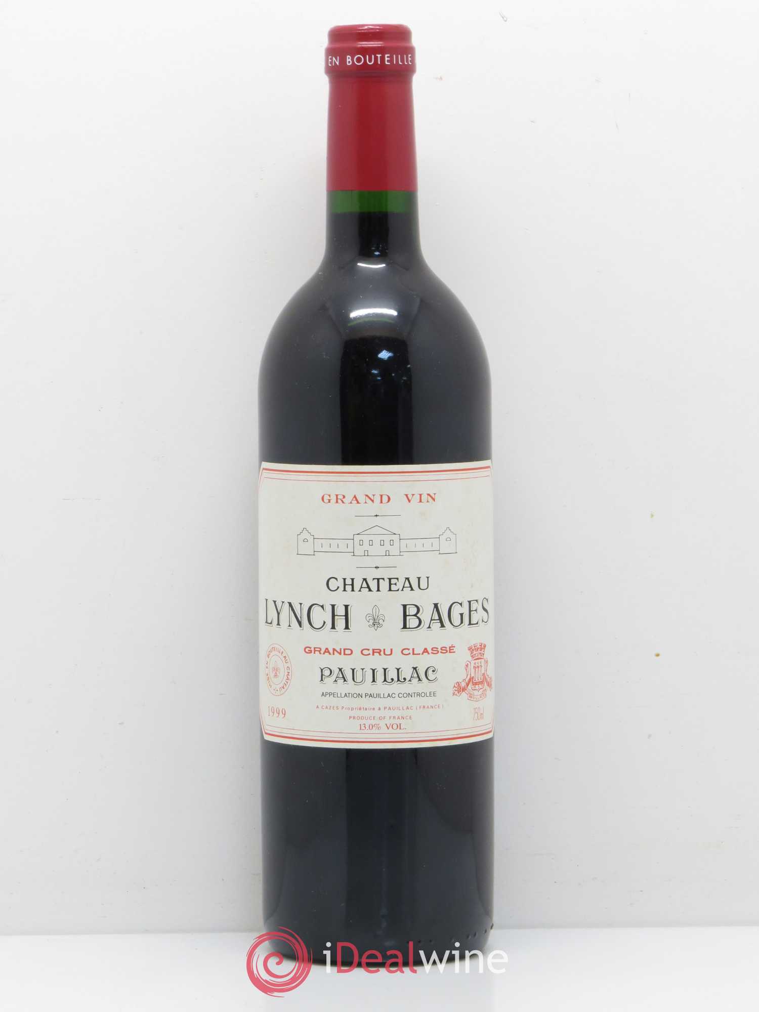 Château Lynch Bages 5ème Grand Cru Classé 1999 - Lot de 1 bouteille - 0