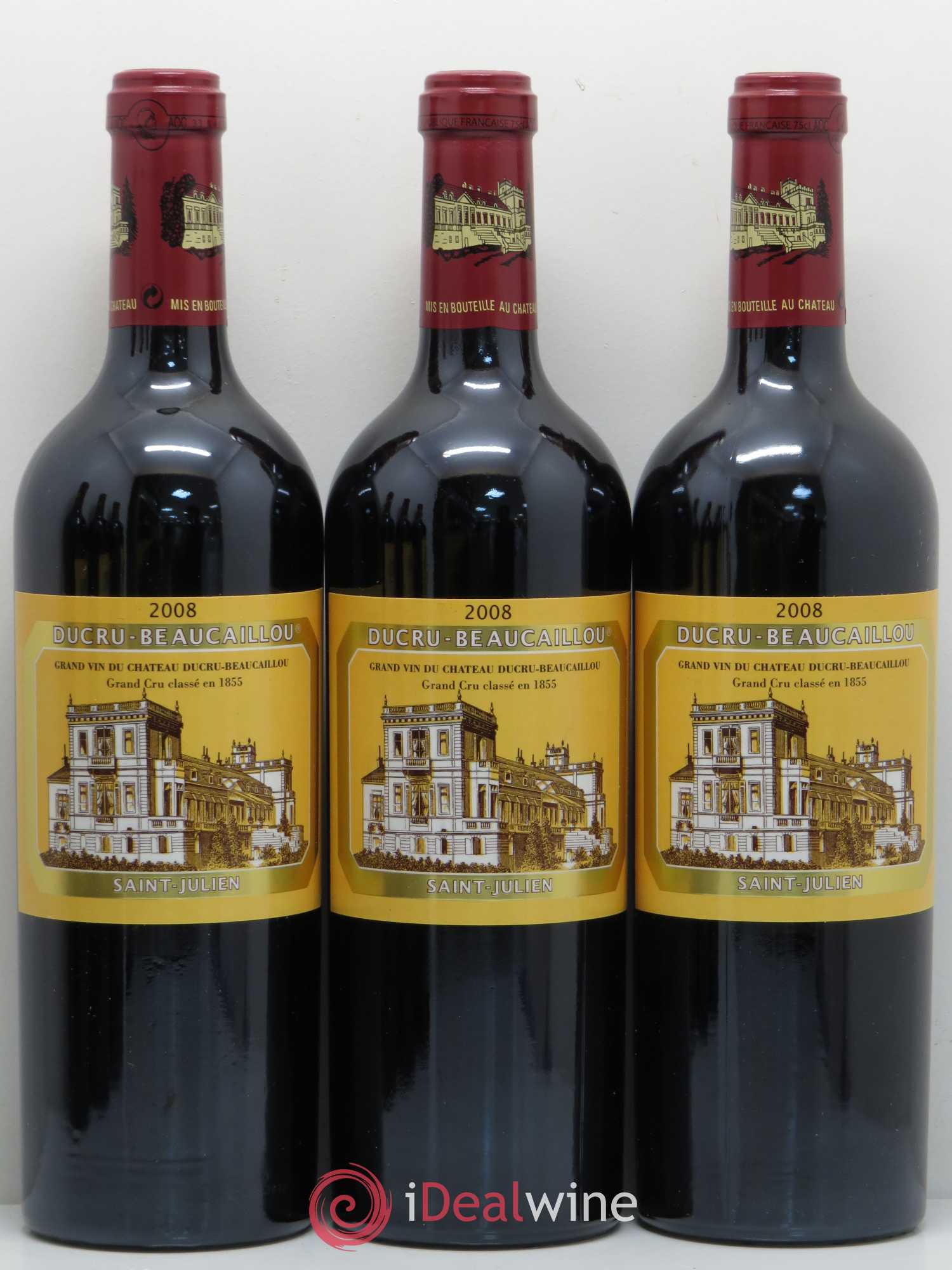 Château Ducru Beaucaillou 2ème Grand Cru Classé 2008 - Lot de 6 bouteilles - 1