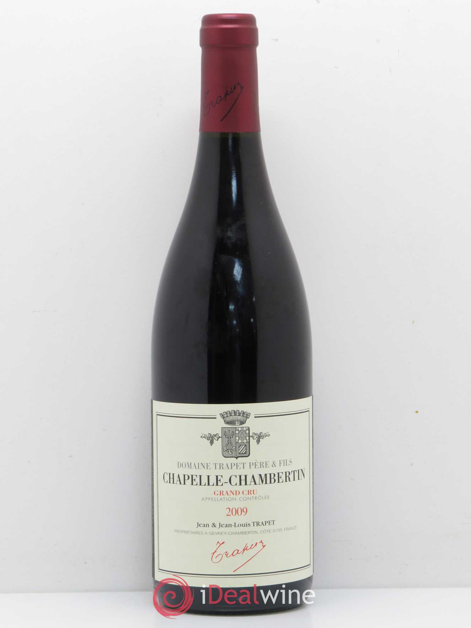 Chapelle-Chambertin Grand Cru Domaine Trapet 2009 - Lot de 1 bouteille - 0