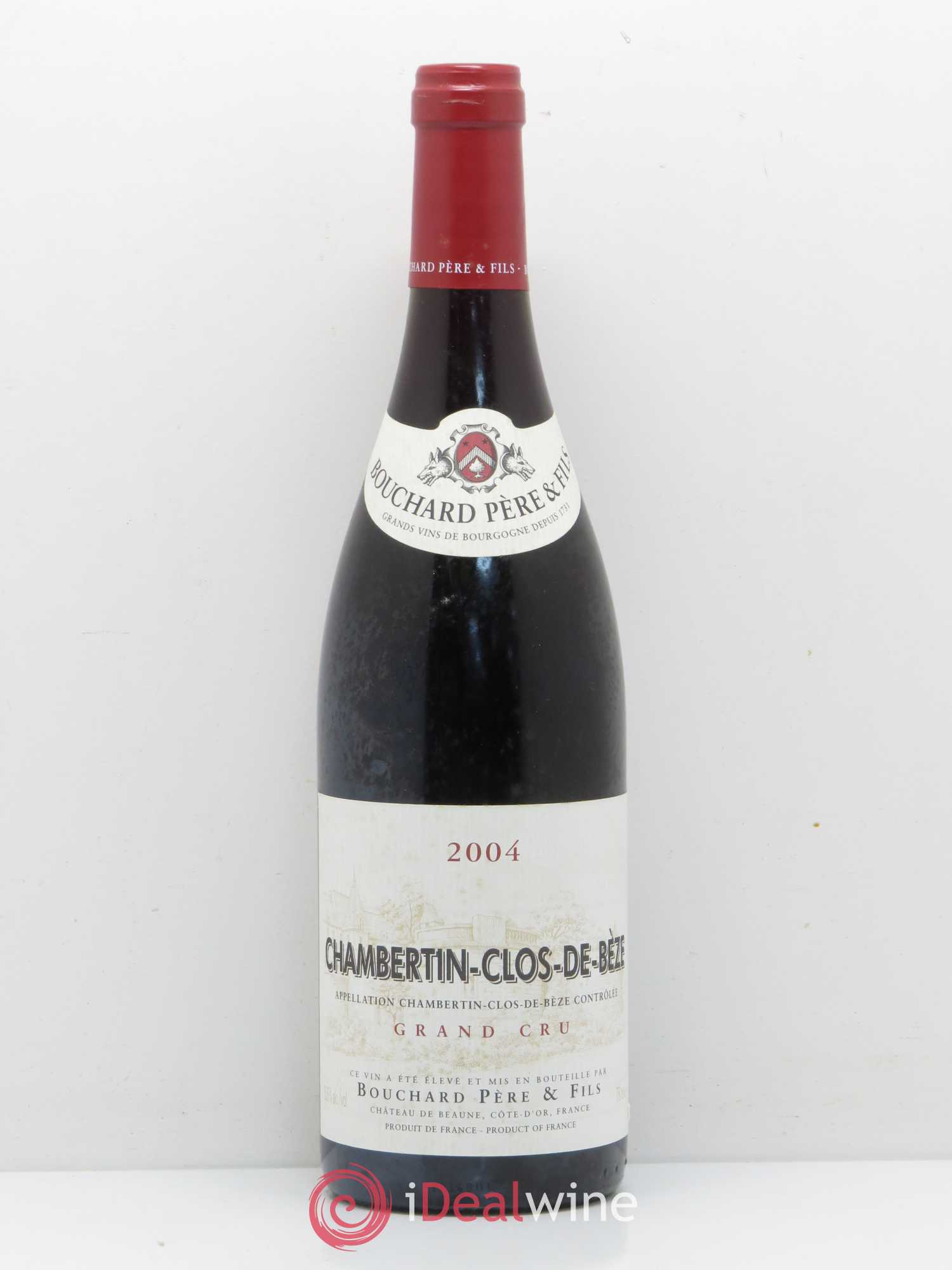 Chambertin Clos de Bèze Grand Cru Bouchard Père & Fils 2004 - Lot de 1 bouteille - 0