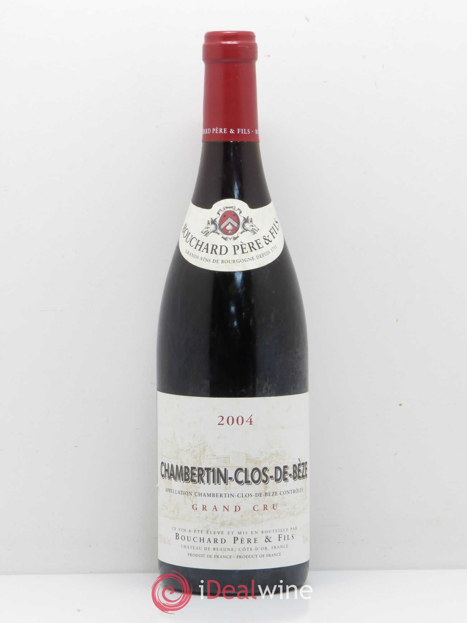 Chambertin Clos de Bèze Grand Cru Bouchard Père & Fils 2004 - Lot de 1 bouteille - 0